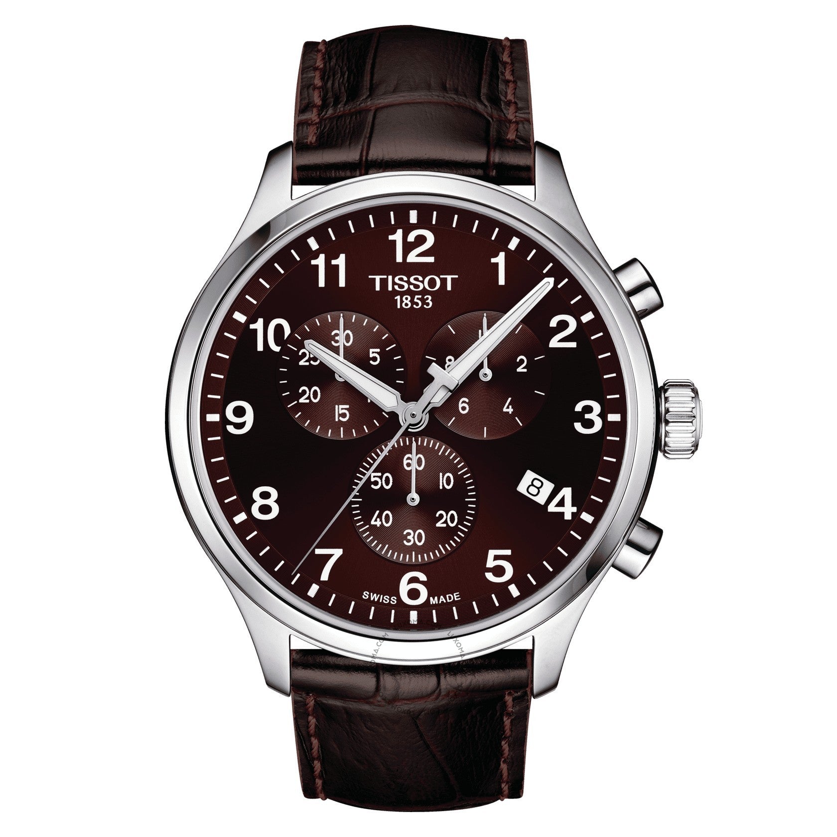 Tissot T-Sport Chronograph Brown Dial Men's Watch T116.617.16.297.00