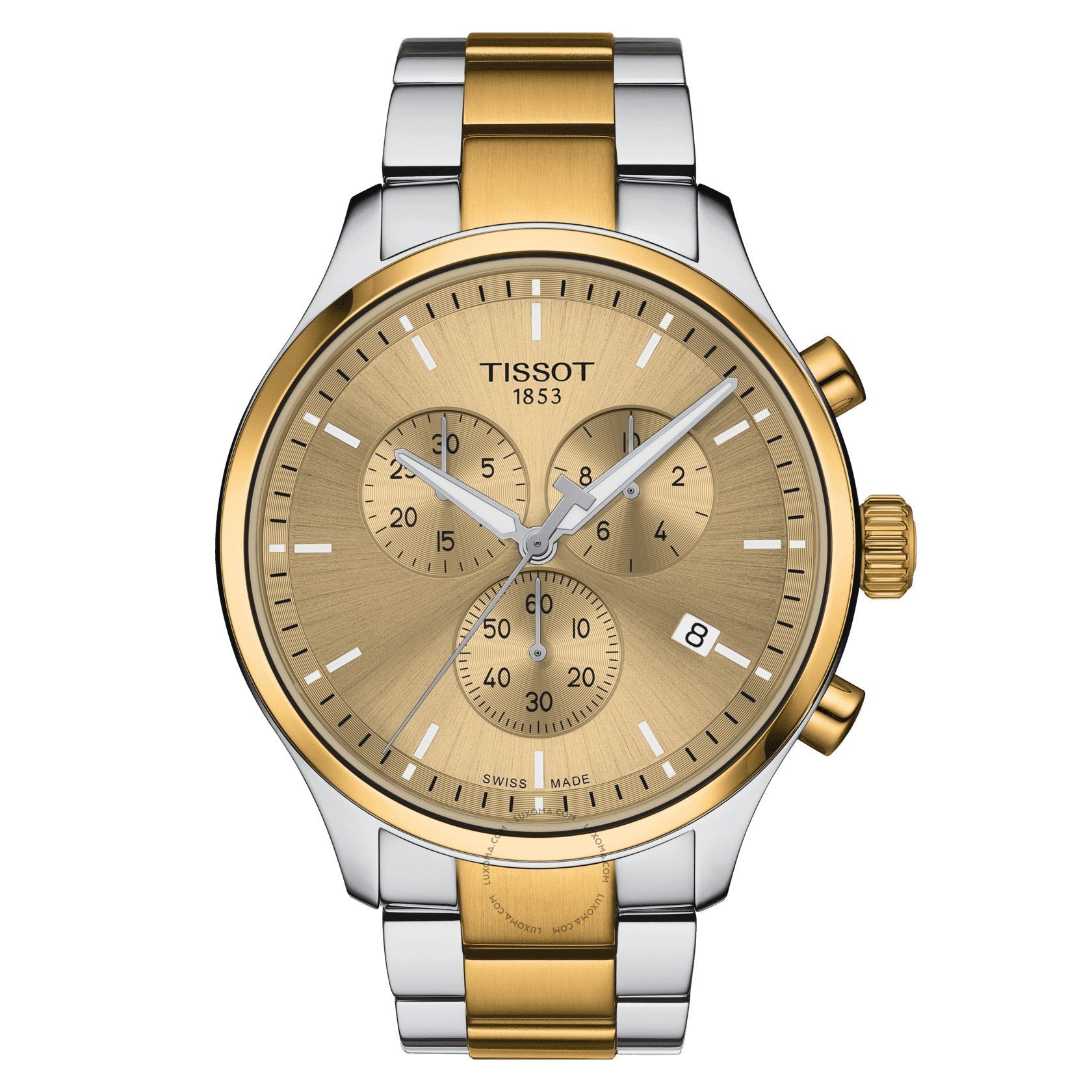 Tissot T-Sport Chronograph Champagne Dial Men's Watch T116.617.22.021.00