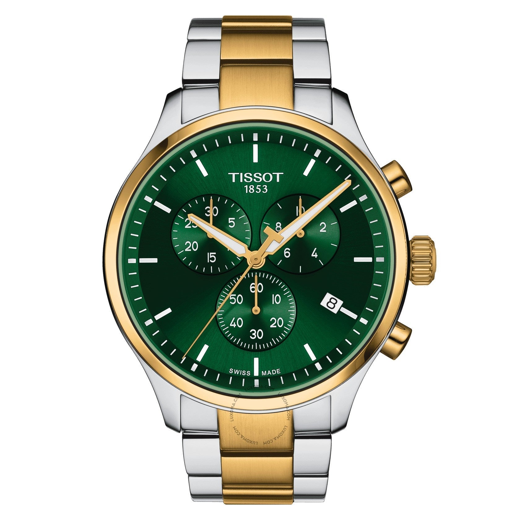 Tissot T-Sport Chronograph Green Dial Men's Watch T116.617.22.091.00