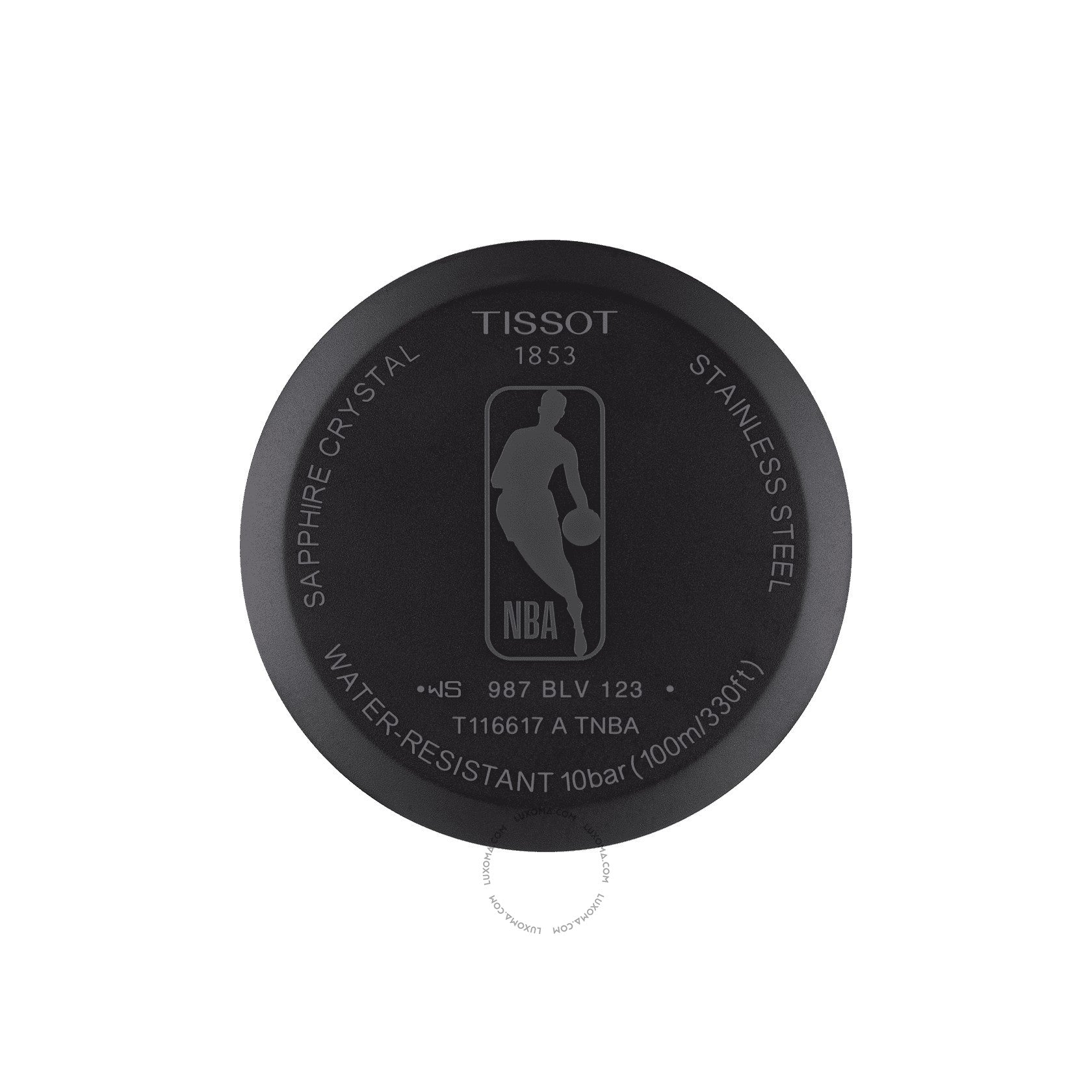 Tissot NBA Teams Special San Antonio Spurs Edition Chronograph Black San Antonio Spurs Dial Men s Watch T116.617.36.051.04 T116.617.36.051.04 Luxoma