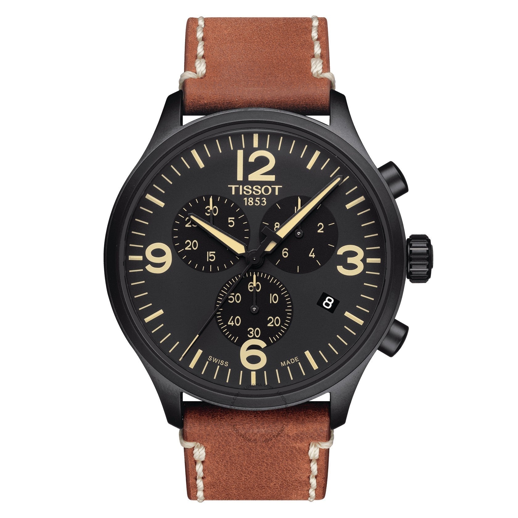 Tissot T-Sport Chrono XL Chronograph Black Dial Men's Watch T116.617.36.057.00