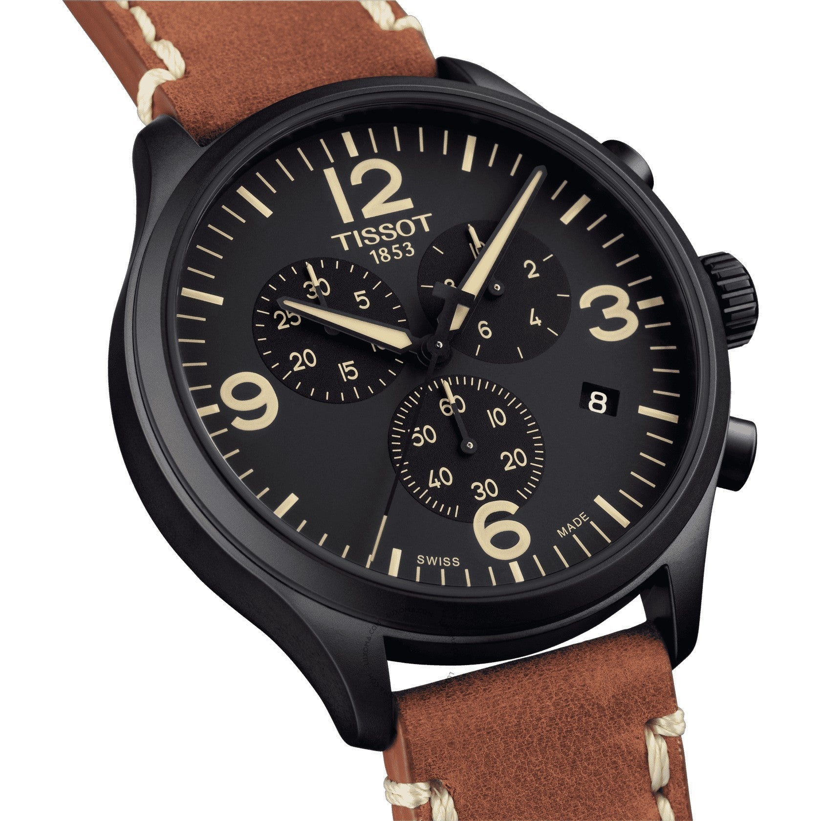Tissot Tissot T-Sport Chrono XL Chronograph Black Dial Men's Watch T116.617.36.057.00