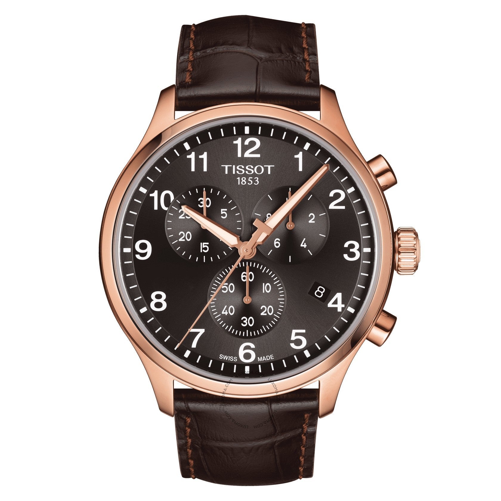 Tissot Chrono Classic XL Chronograph Black Dial Men's Watch T116.617.36.057.01