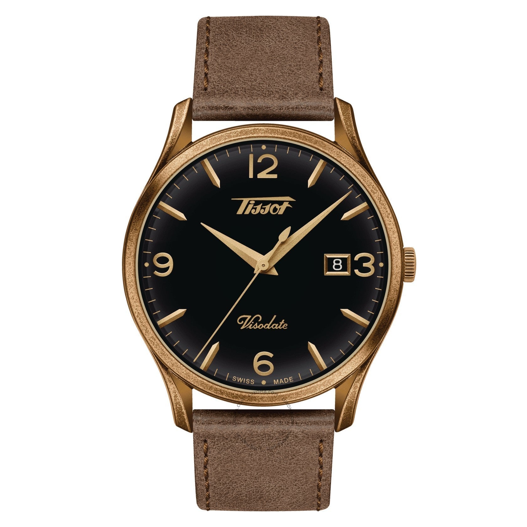 Tissot Heritage Visodate Quartz Black Dial Men's Watch T118.410.36.057.00