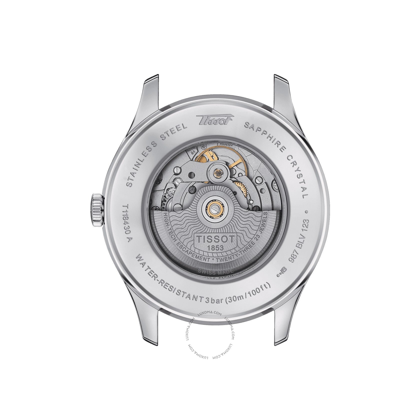 Tissot Tissot Heritage Automatic Silver Opalin Dial Men's Watch T118.430.11.271.00