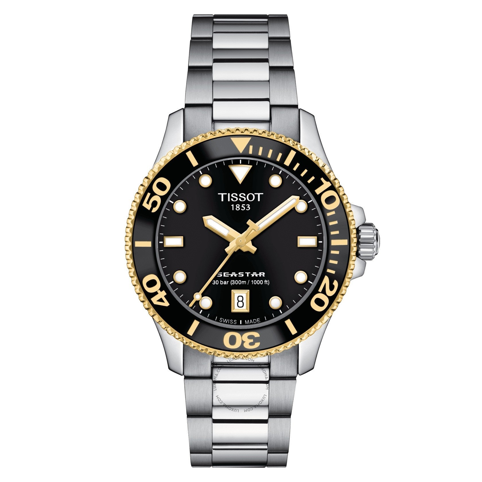 Tissot T-Sport Quartz Black Dial Unisex Watch T120.210.21.051.00
