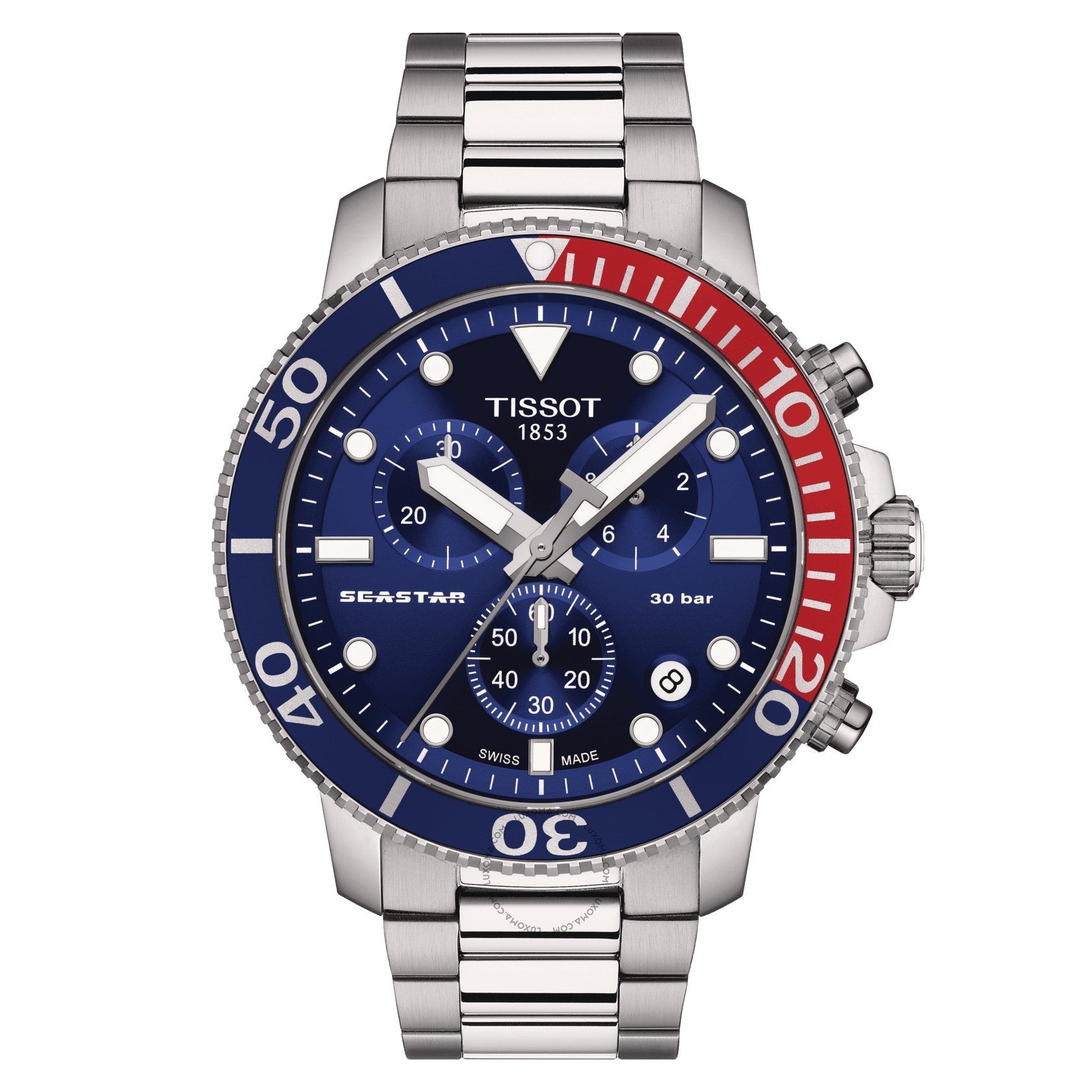 Tissot T-Sport Chronograph Blue Dial Men's Watch T120.417.11.041.03