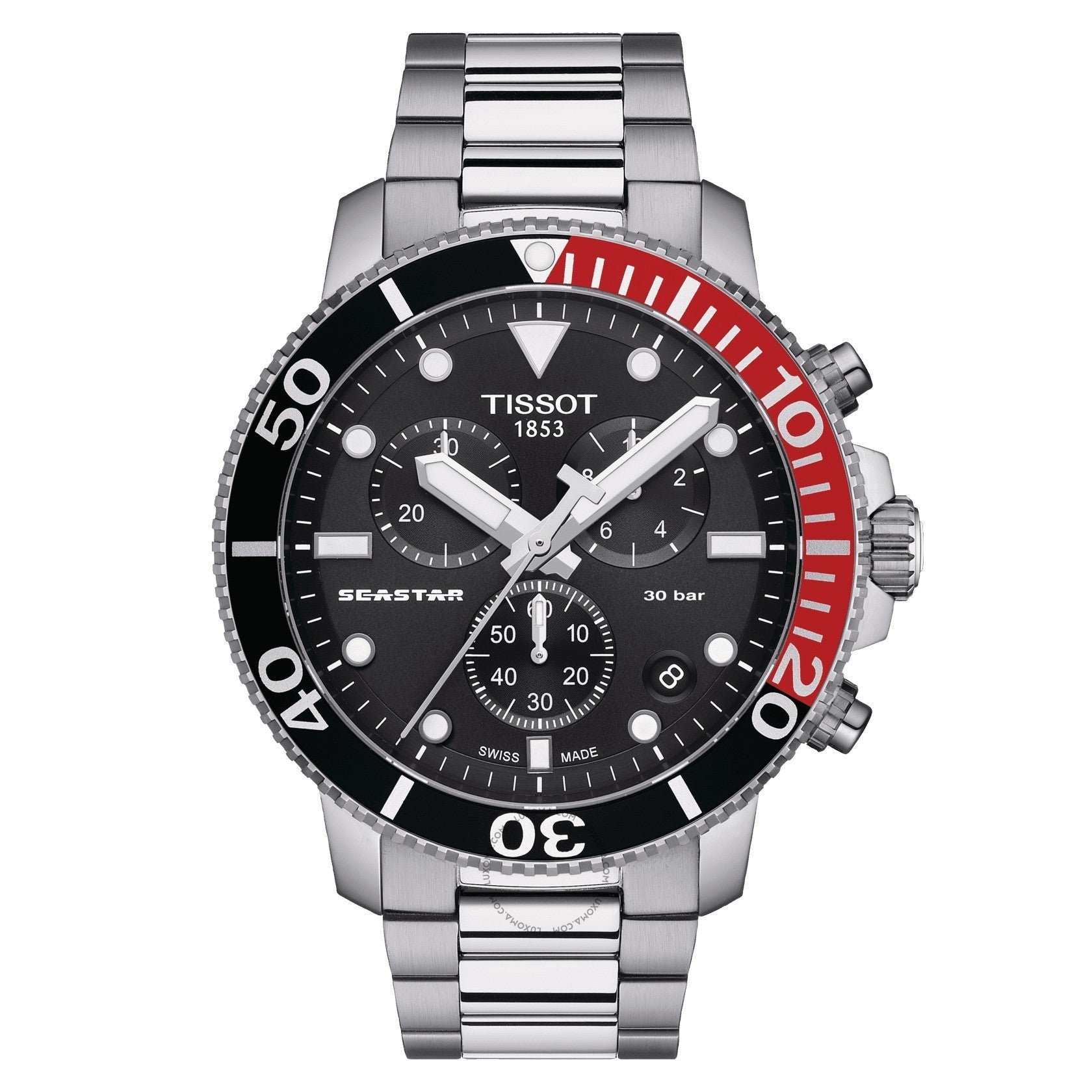 Tissot T-Sport Chronograph Black Dial Men's Watch T120.417.11.051.01