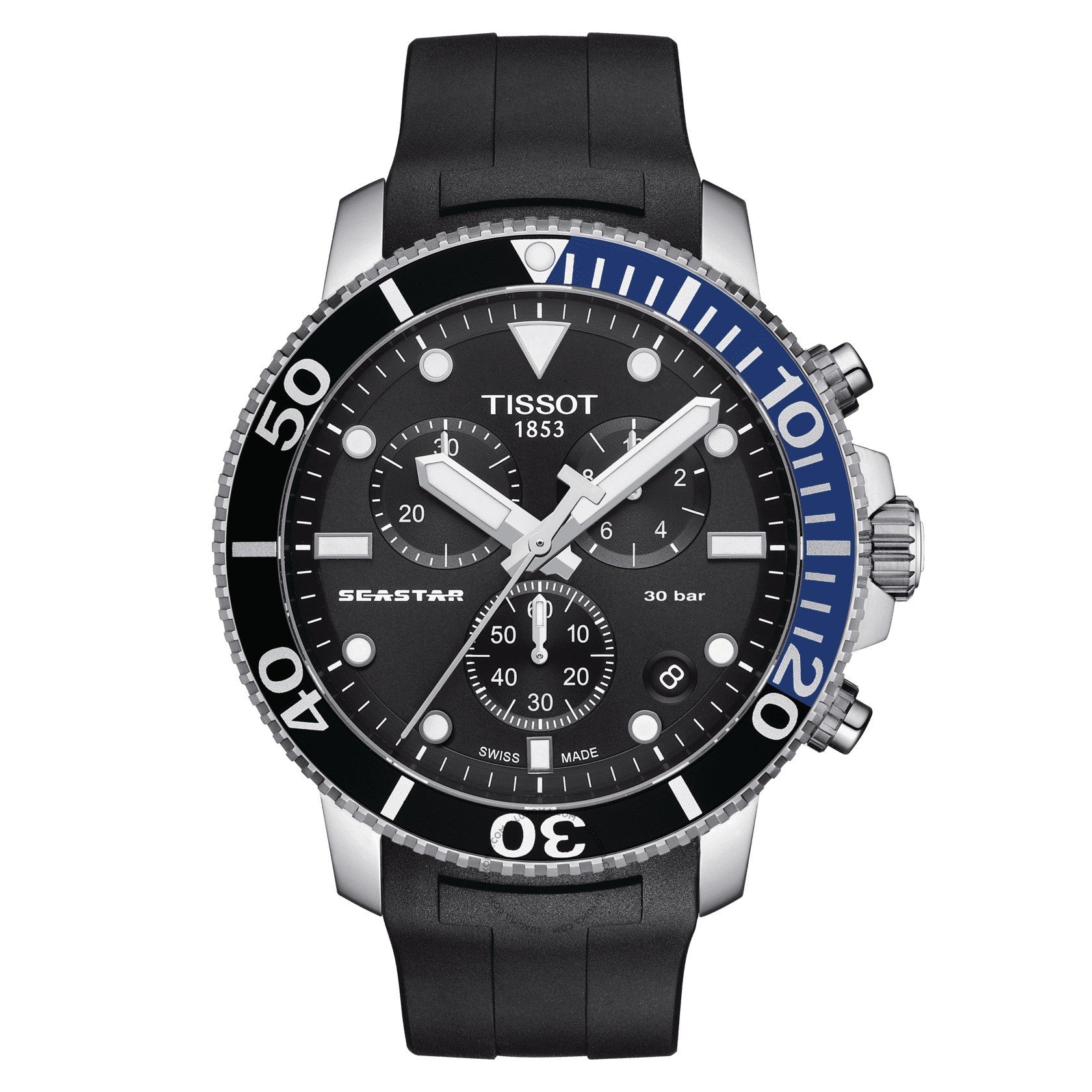 Tissot T-Sport Chronograph Black Dial Men's Watch T120.417.17.051.02