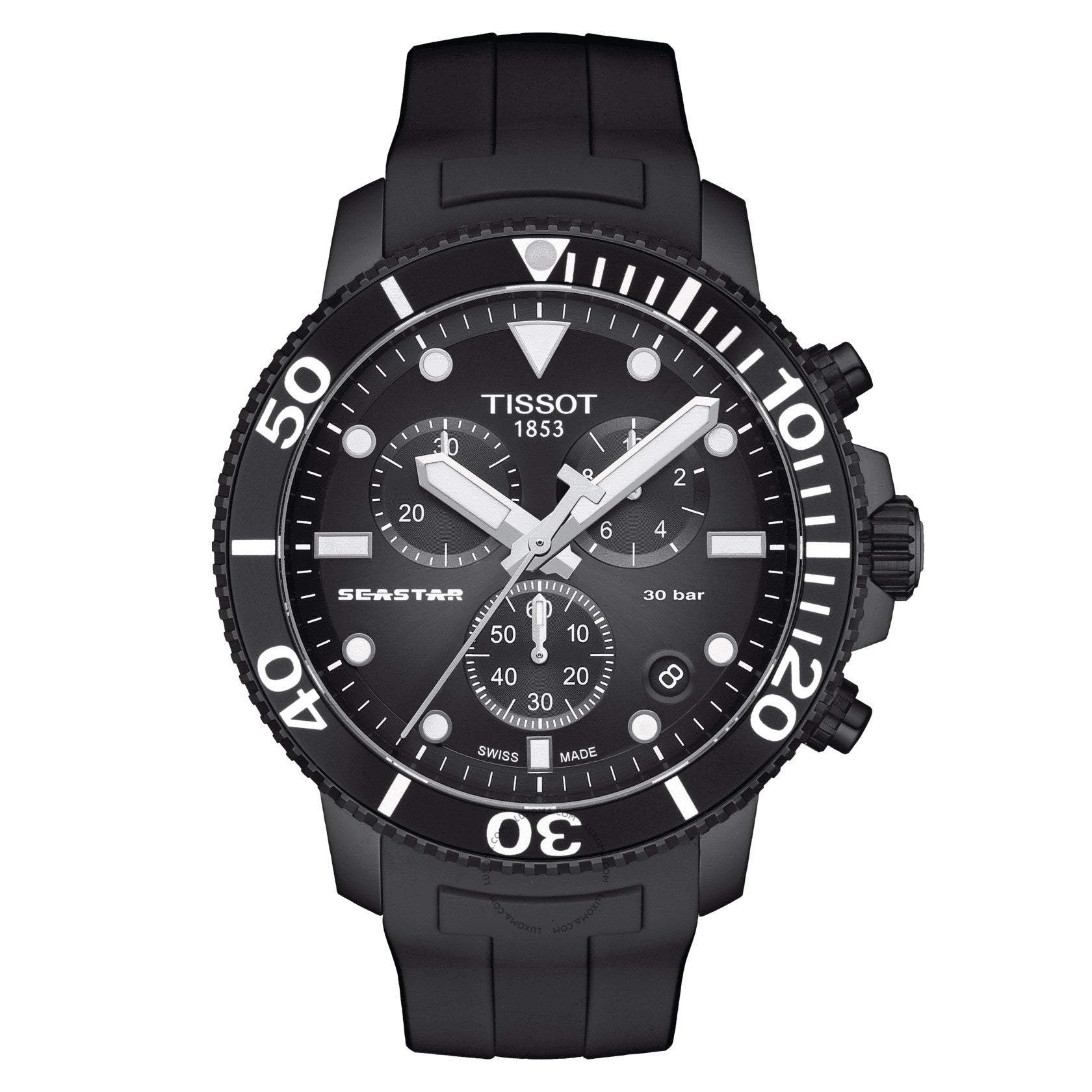 Tissot T-Sport Chronograph Black Dial Men's Watch T120.417.37.051.02