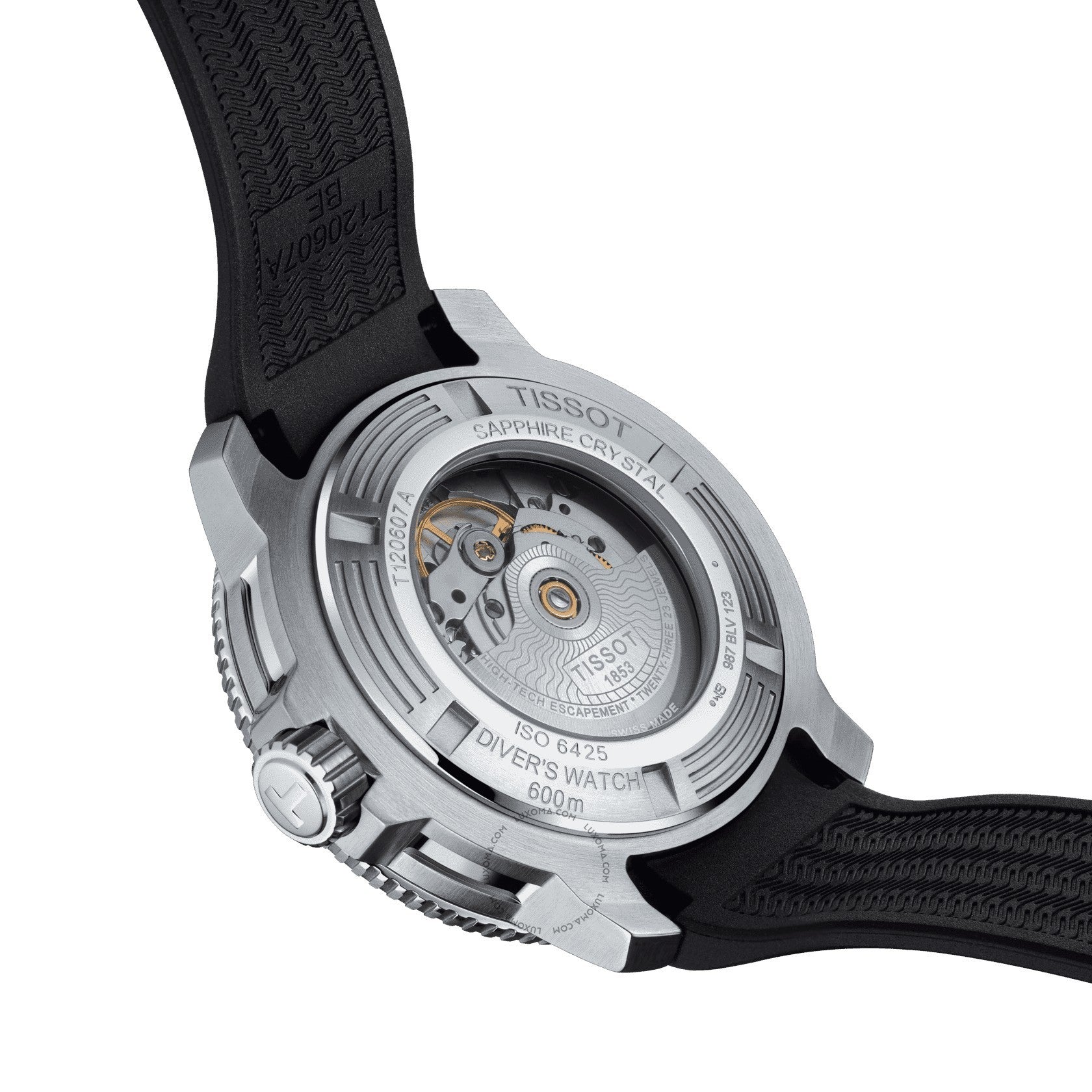 Tissot Tissot T-Sport Automatic Graded Grey-Black Dial Men's Watch T120.607.17.441.00