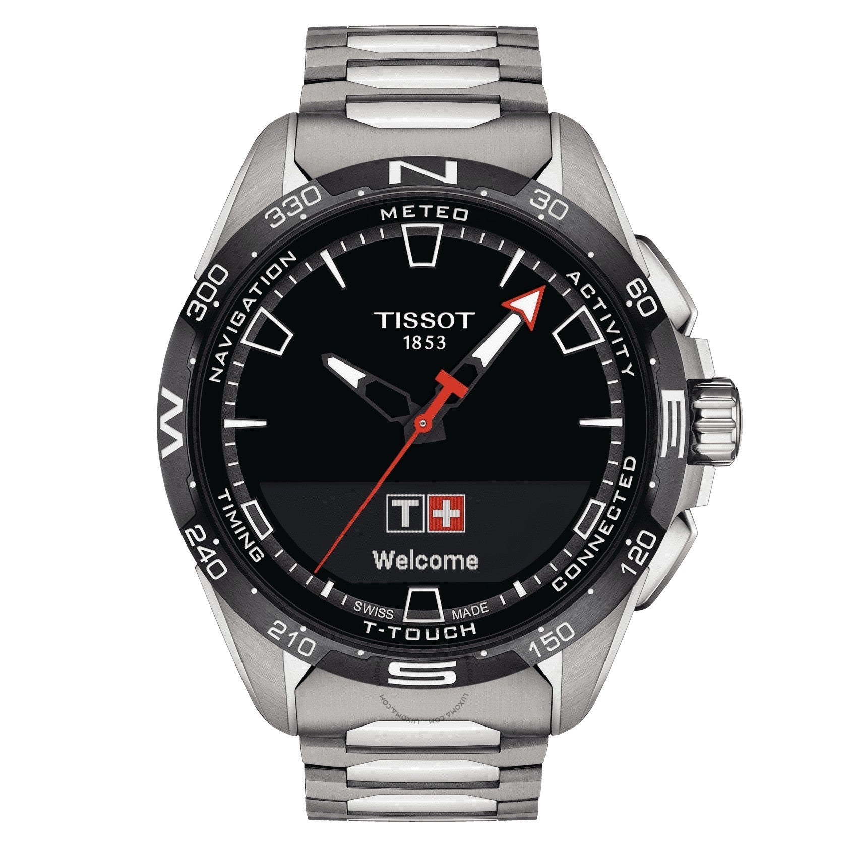 Tissot T-Touch Chronograph Black Dial Men's Watch T121.420.44.051.00