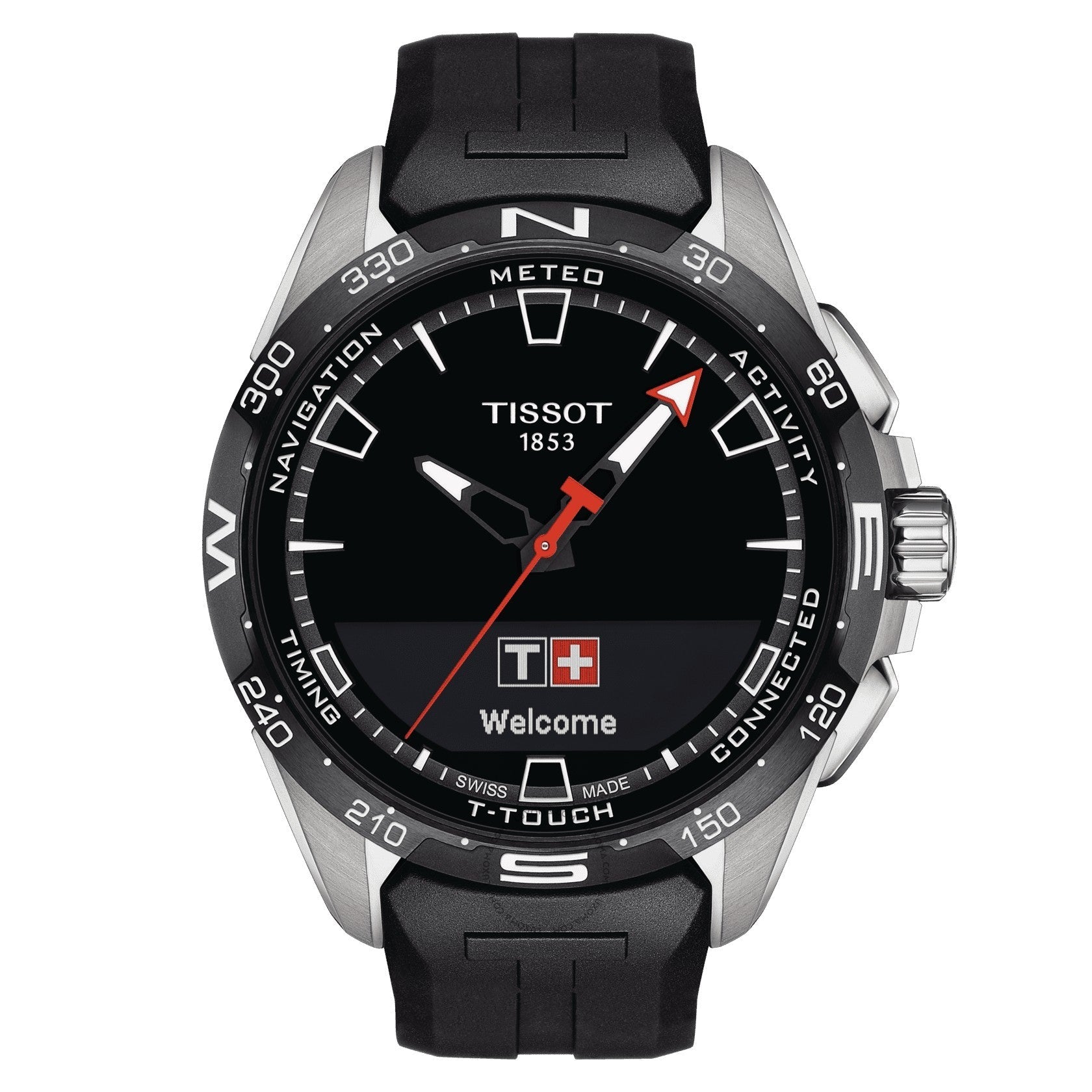 Tissot Touch Quartz Black Dial Men's Watch T121.420.47.051.00