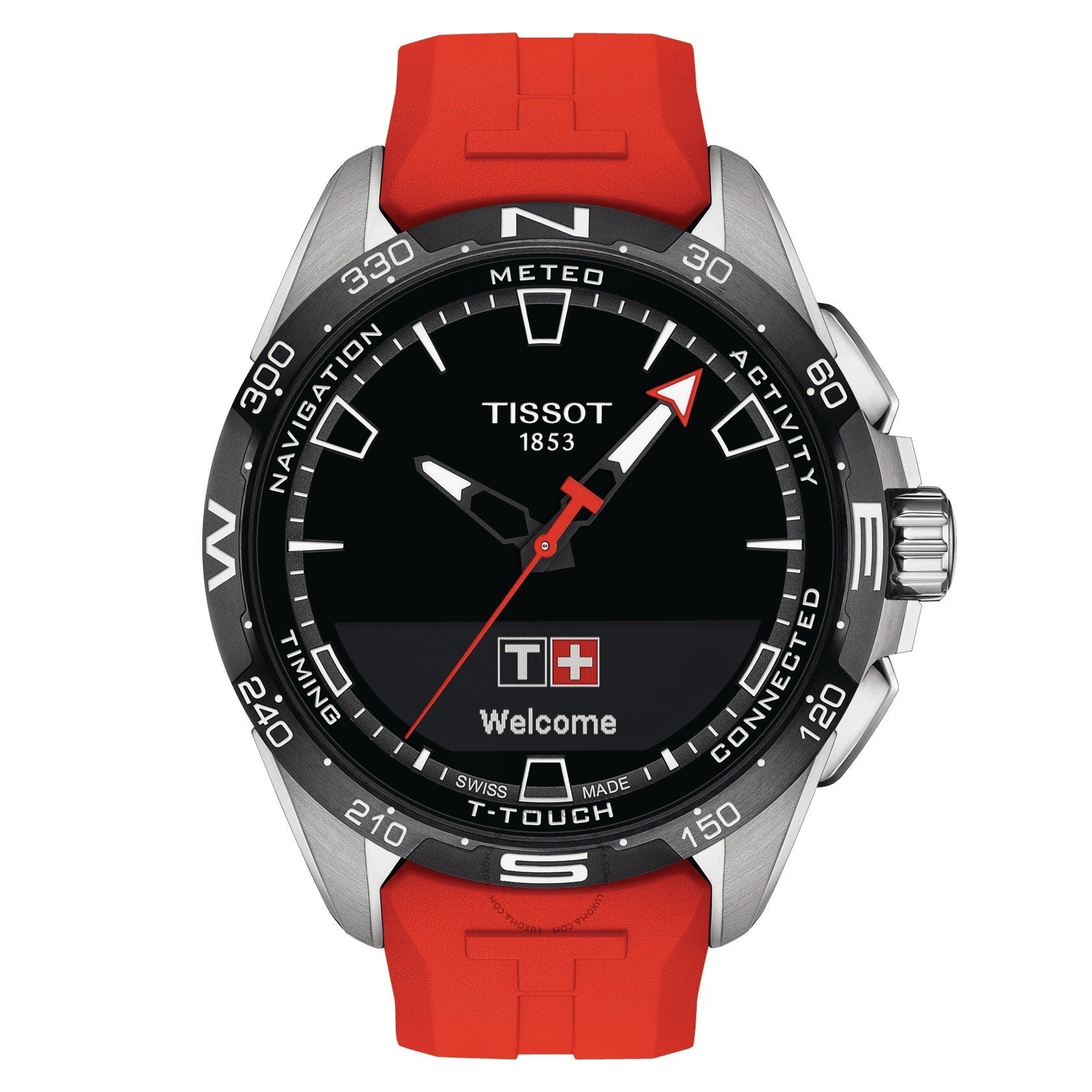 Tissot T-Touch Chronograph Black Dial Men's Watch T121.420.47.051.01