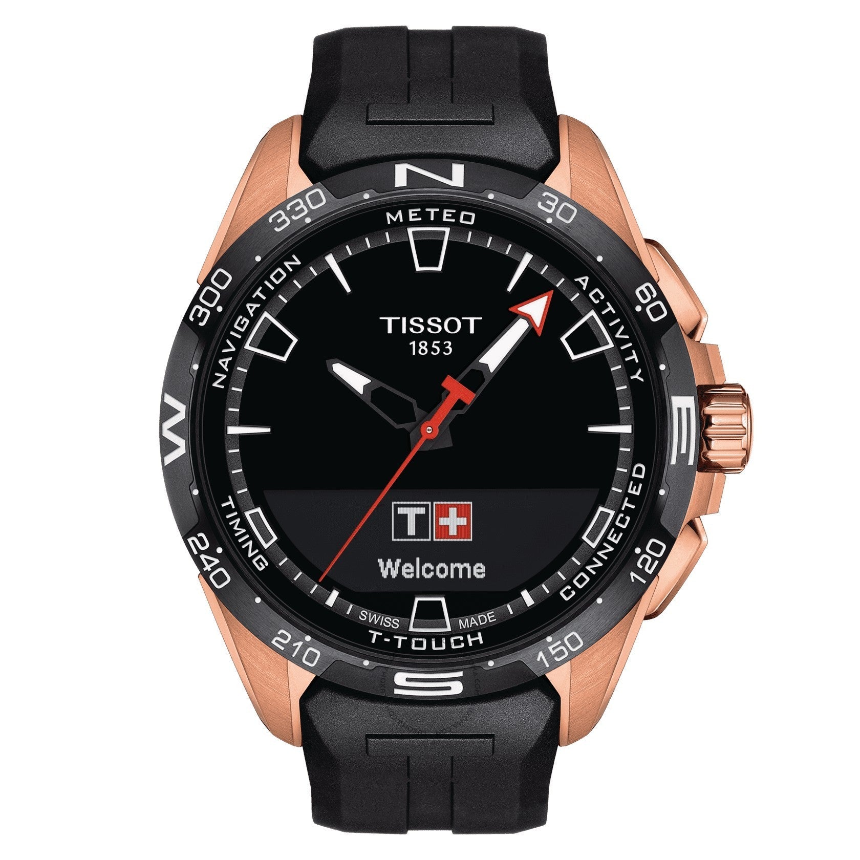 Tissot T-Touch Chronograph Black Dial Men's Watch T121.420.47.051.02