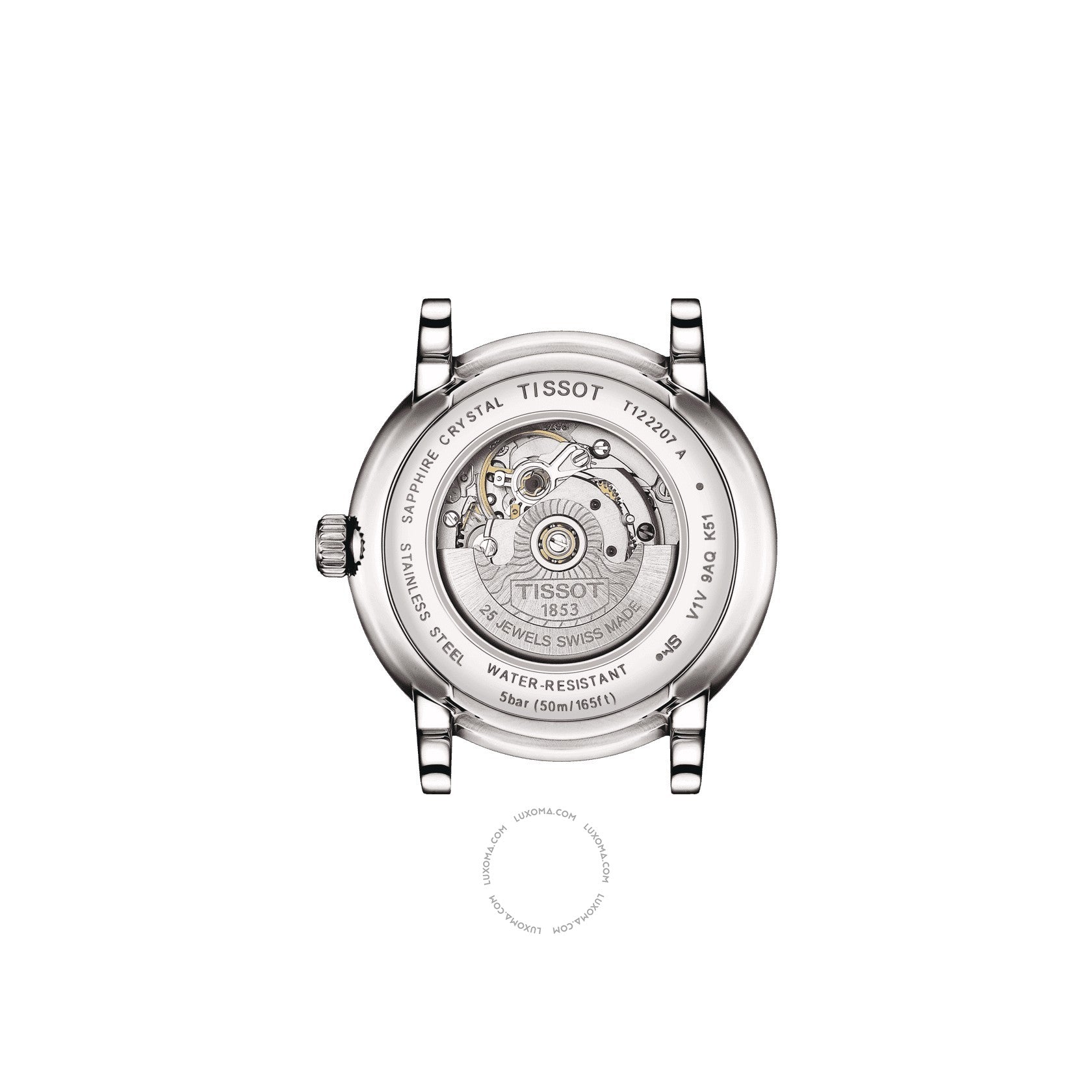 Tissot Tissot T-Classic Automatic Silver Dial Ladies Watch T122.207.11.033.00