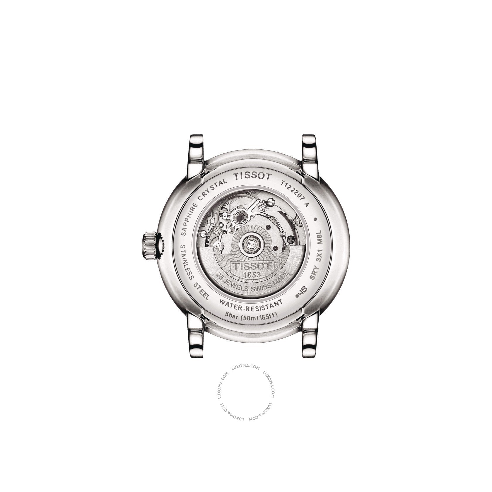 Tissot Tissot T-Classic Automatic Silver Dial Ladies Watch T122.207.16.033.00