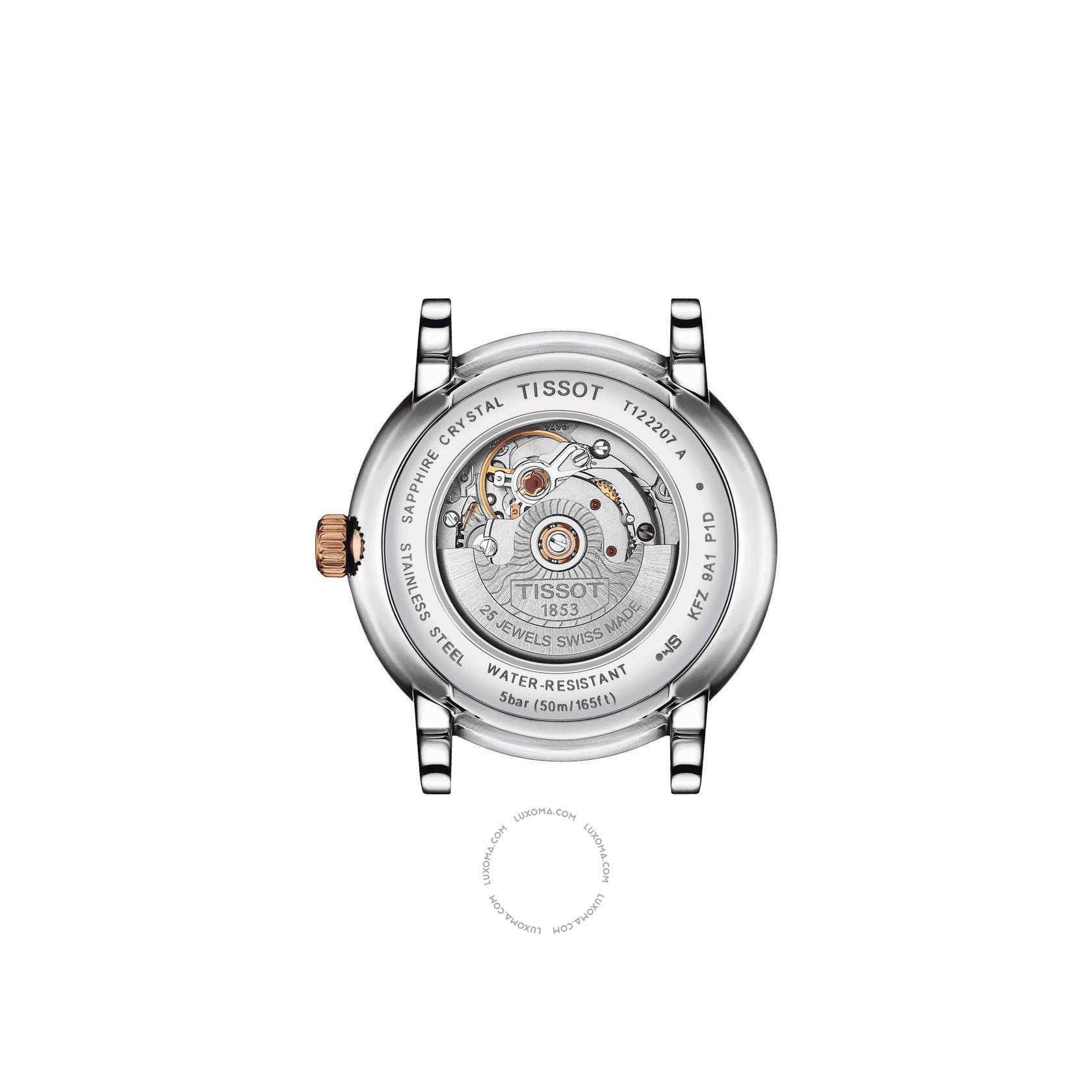 Tissot Tissot T-Classic Automatic Silver Dial Ladies Watch T122.207.22.036.00
