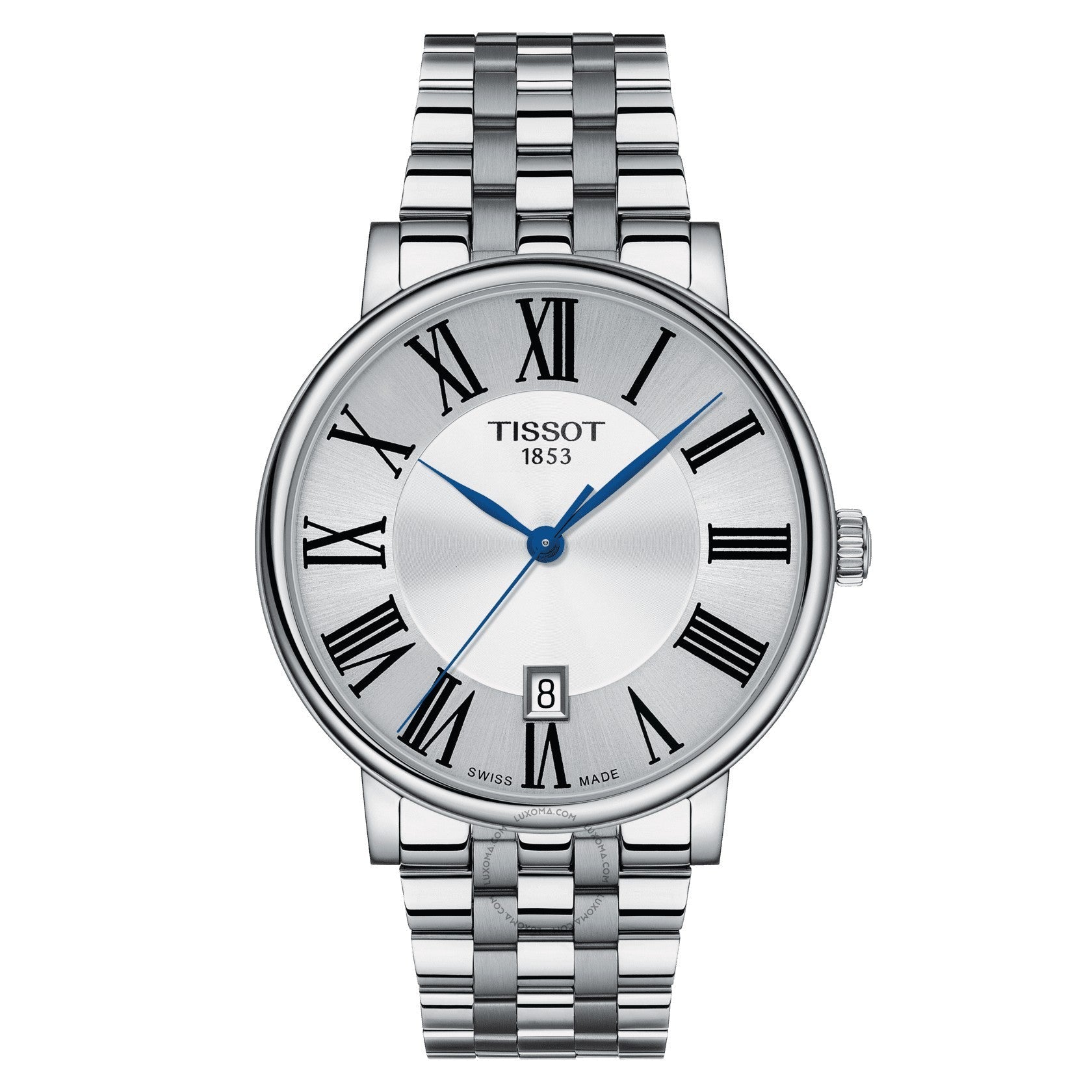 Tissot Carson Premium Quartz Silver Dial Men's Watch T122.410.11.033.00