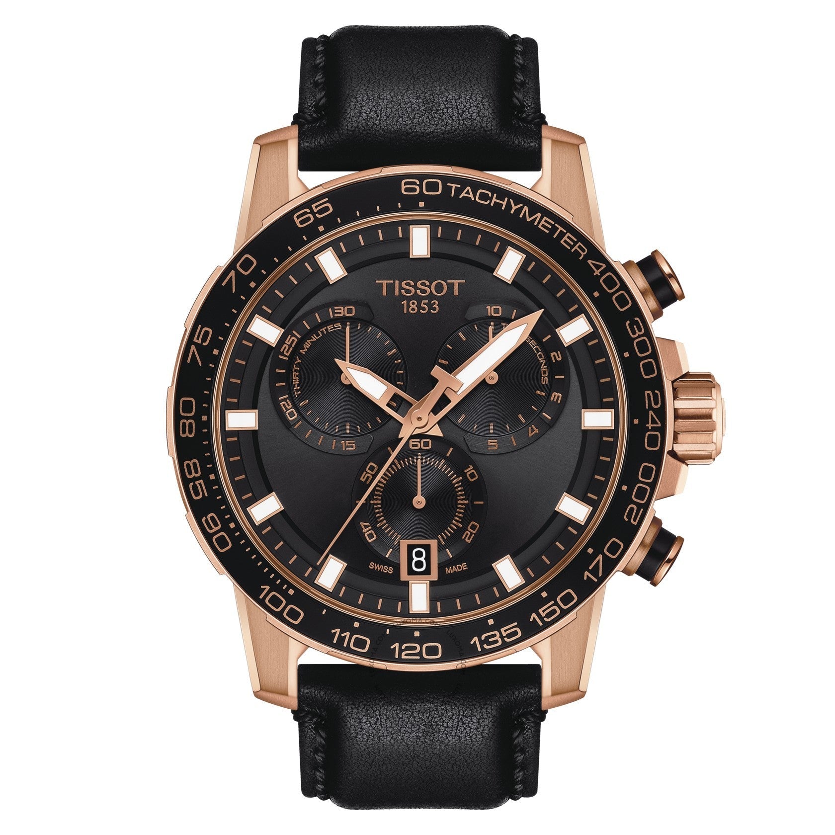 Tissot T-Sport Chronograph Black Dial Men's Watch T125.617.36.051.00