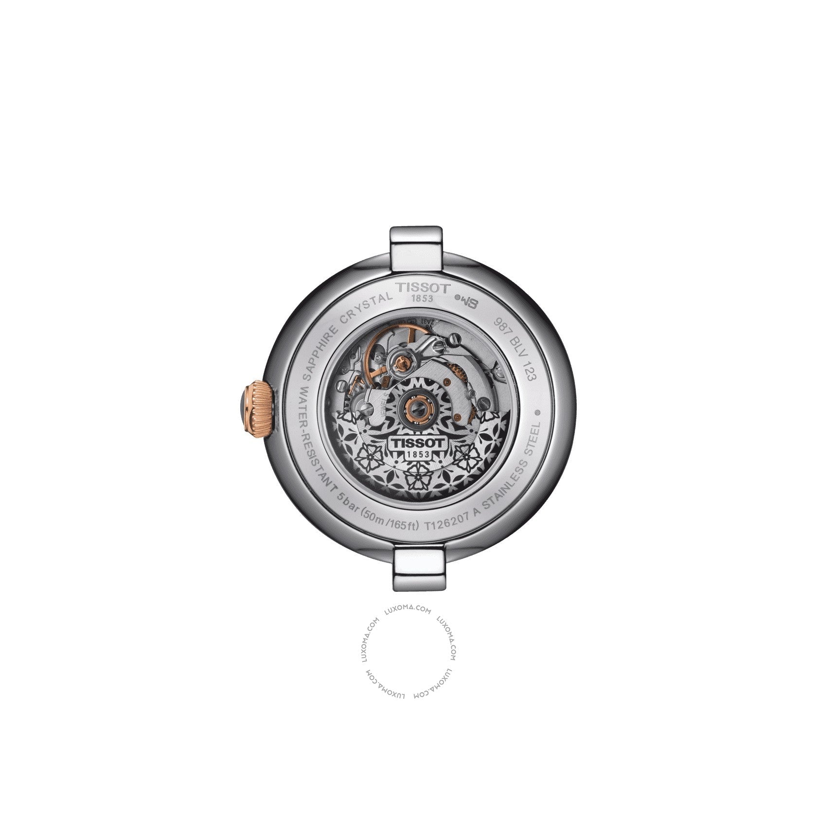 Tissot Tissot T-Lady Automatic White Dial Ladies Watch T126.207.22.013.00