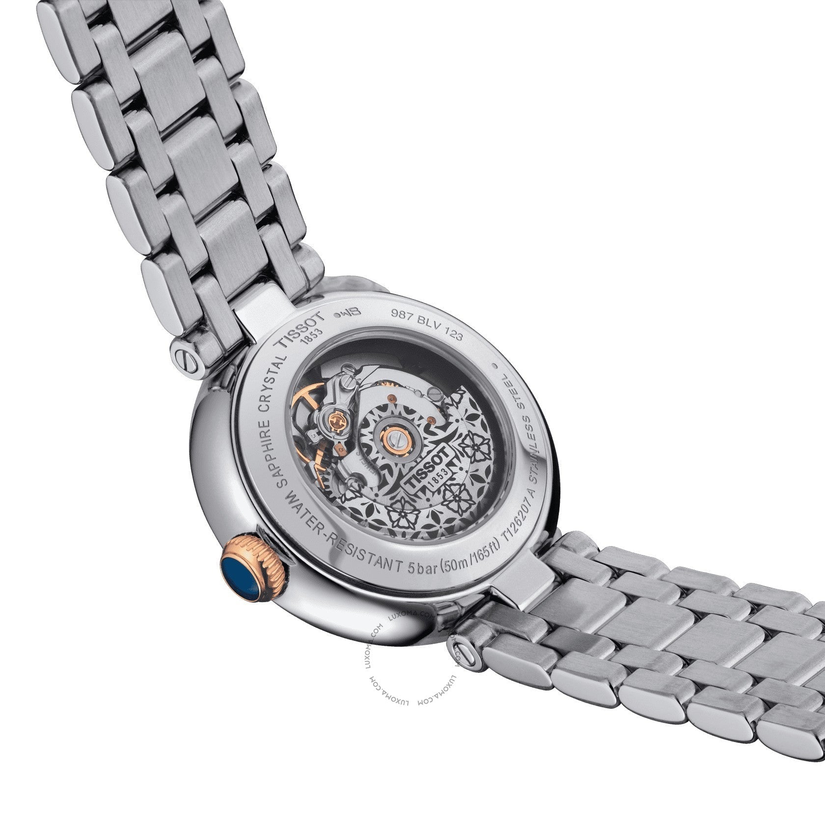 Tissot Tissot T-Lady Automatic White Dial Ladies Watch T126.207.22.013.00