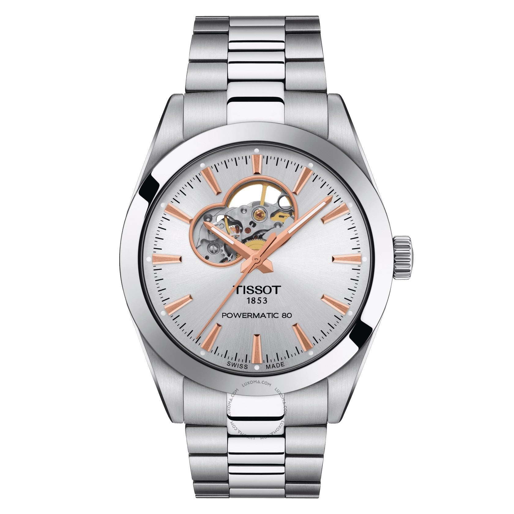 Tissot T-Classic Automatic Silver Dial Men's Watch T127.407.11.031.01