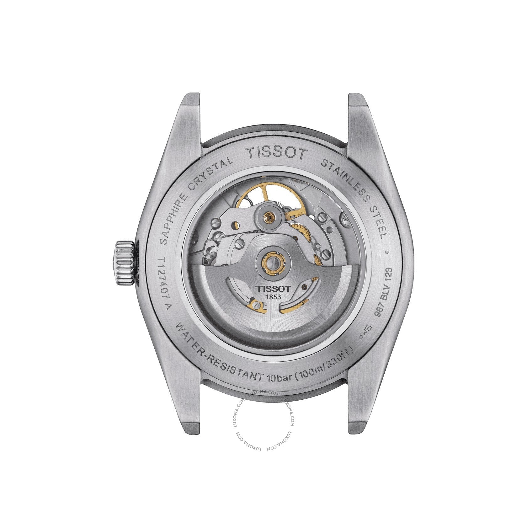 Tissot Tissot T-Classic Automatic Rhodium Dial Men's Watch T127.407.11.081.00