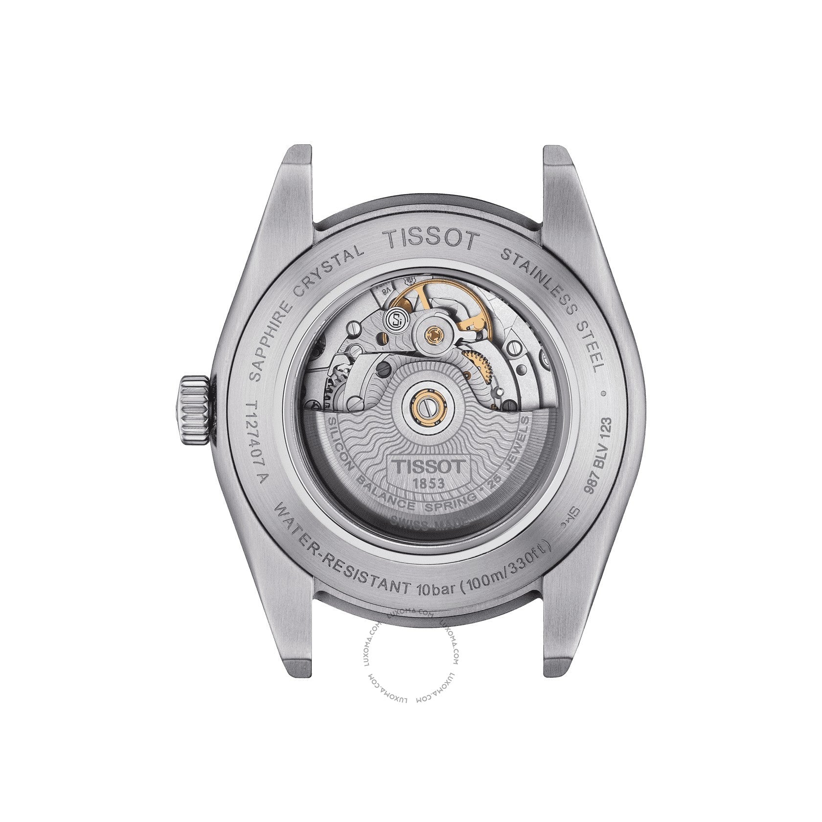 Tissot Tissot Powermatic 80 Silicium Automatic Green Dial Men's Watch T127.407.11.091.01