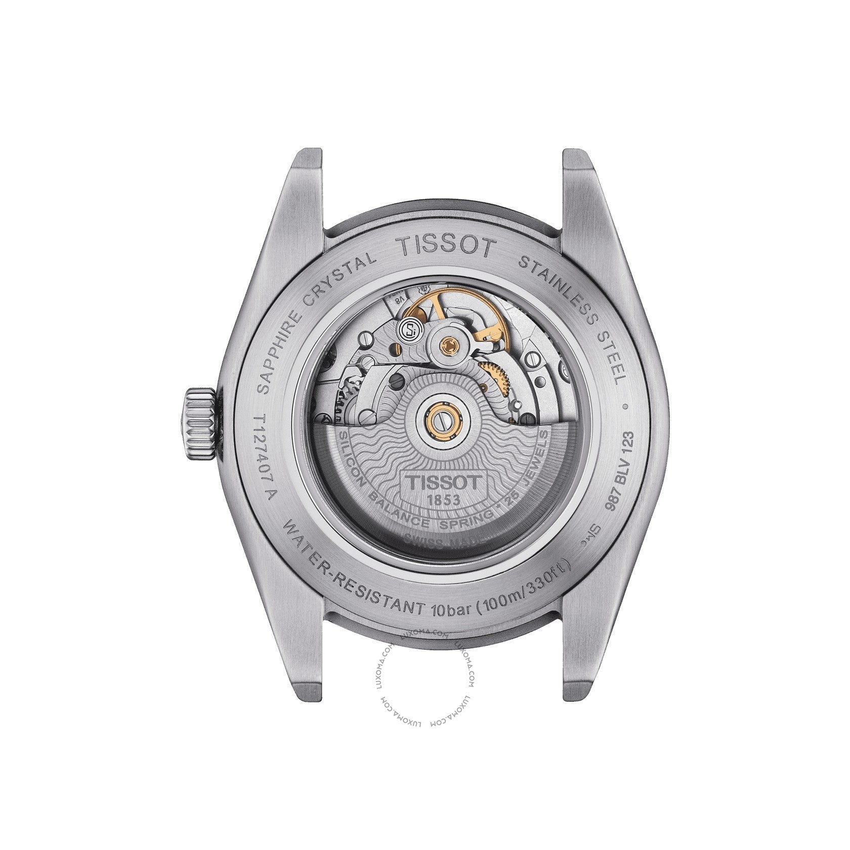 Tissot Tissot T-Classic Automatic Black Dial Men's Watch T127.407.16.051.00