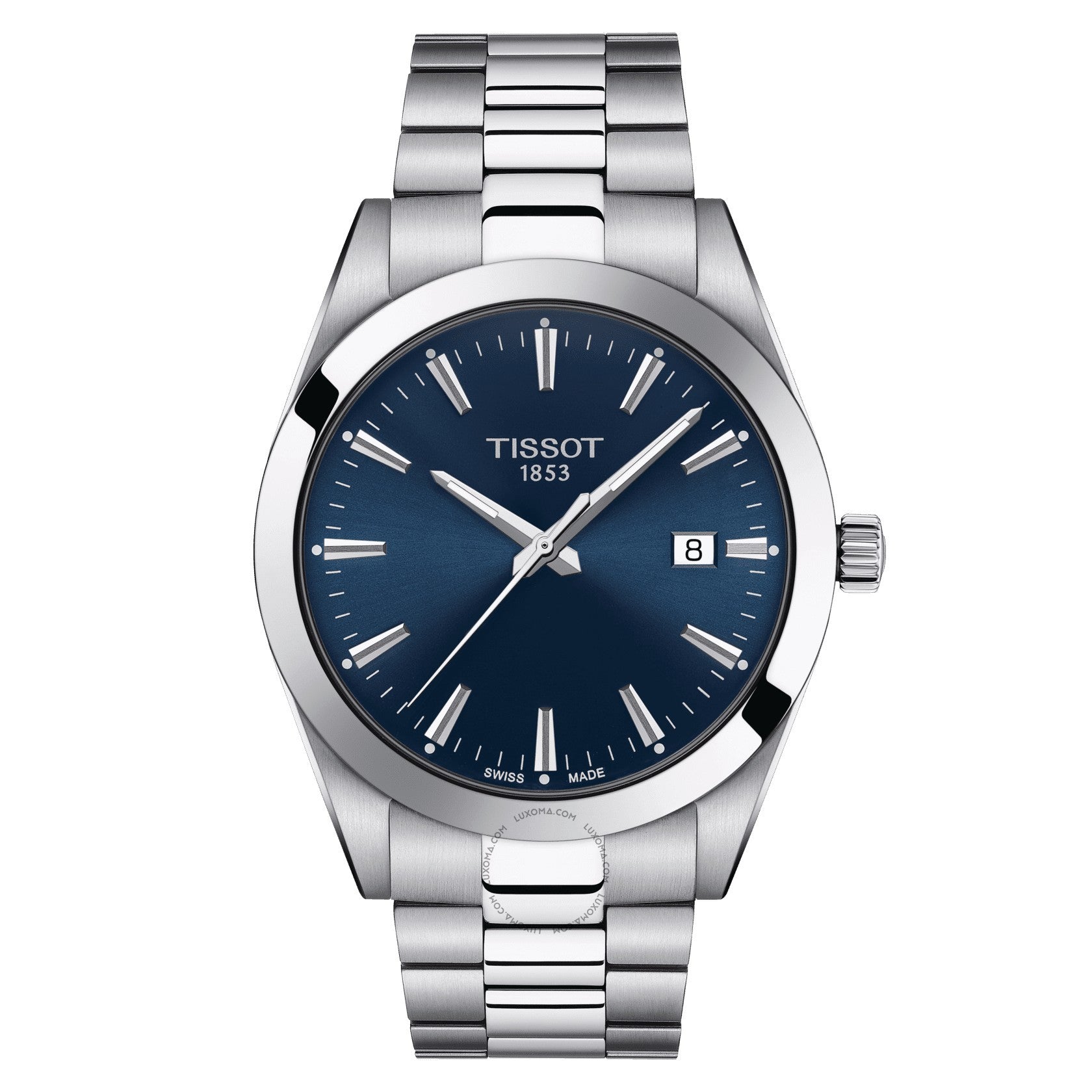 Tissot T-Classic Quartz Blue Dial Men's Watch T127.410.11.041.00