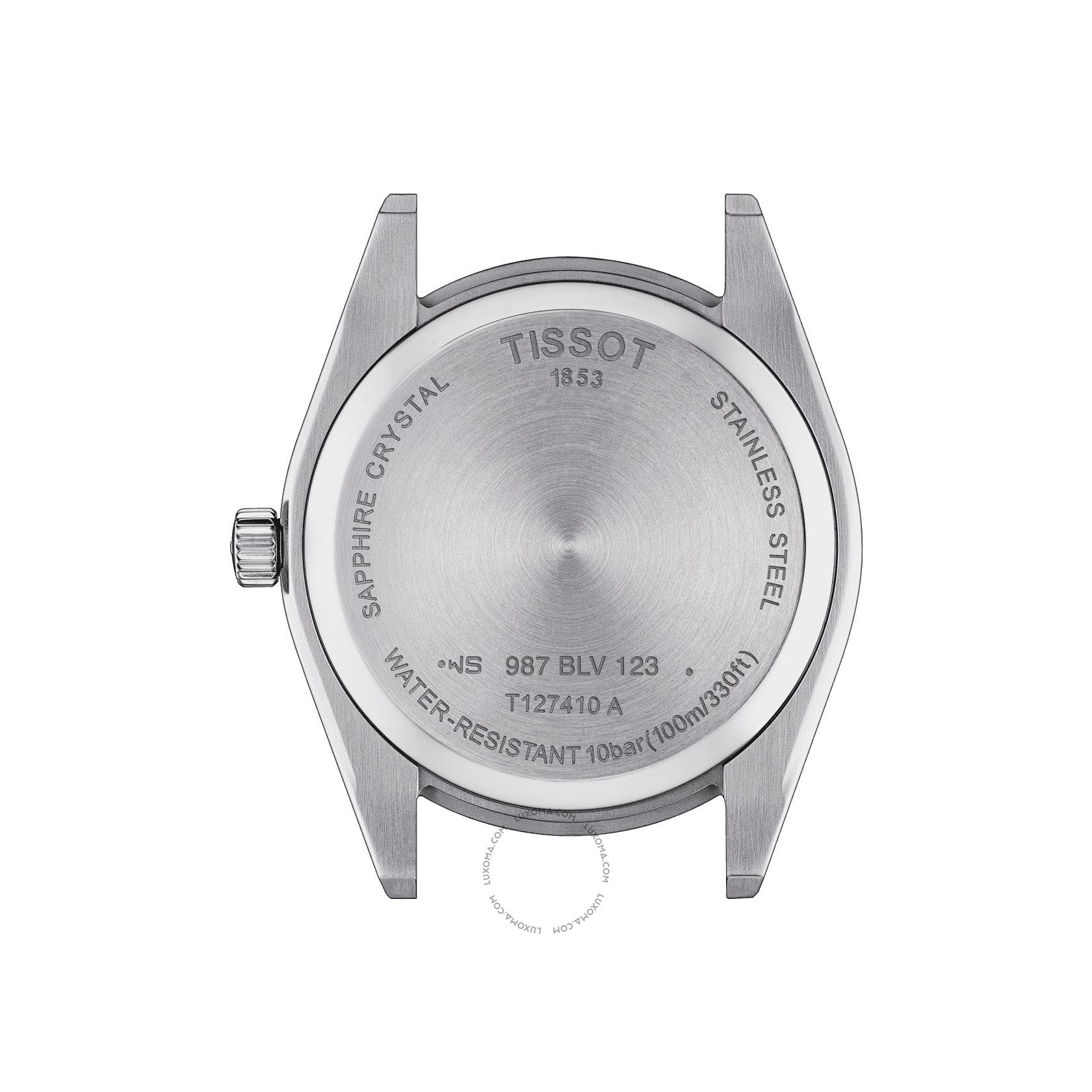Tissot Tissot Gentleman Quartz Black Dial Men's Watch T127.410.11.051.00