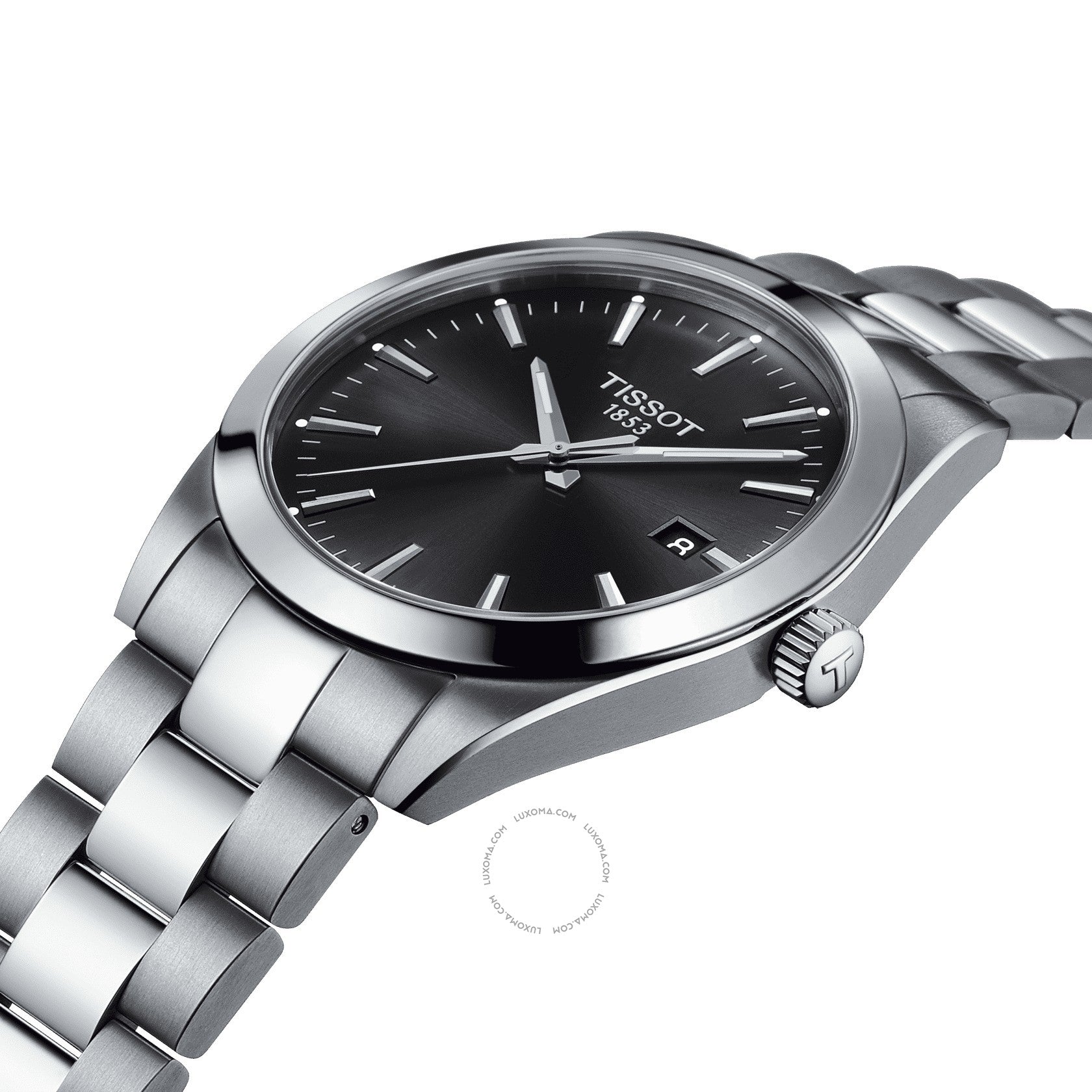 Tissot Tissot Gentleman Quartz Black Dial Men's Watch T127.410.11.051.00