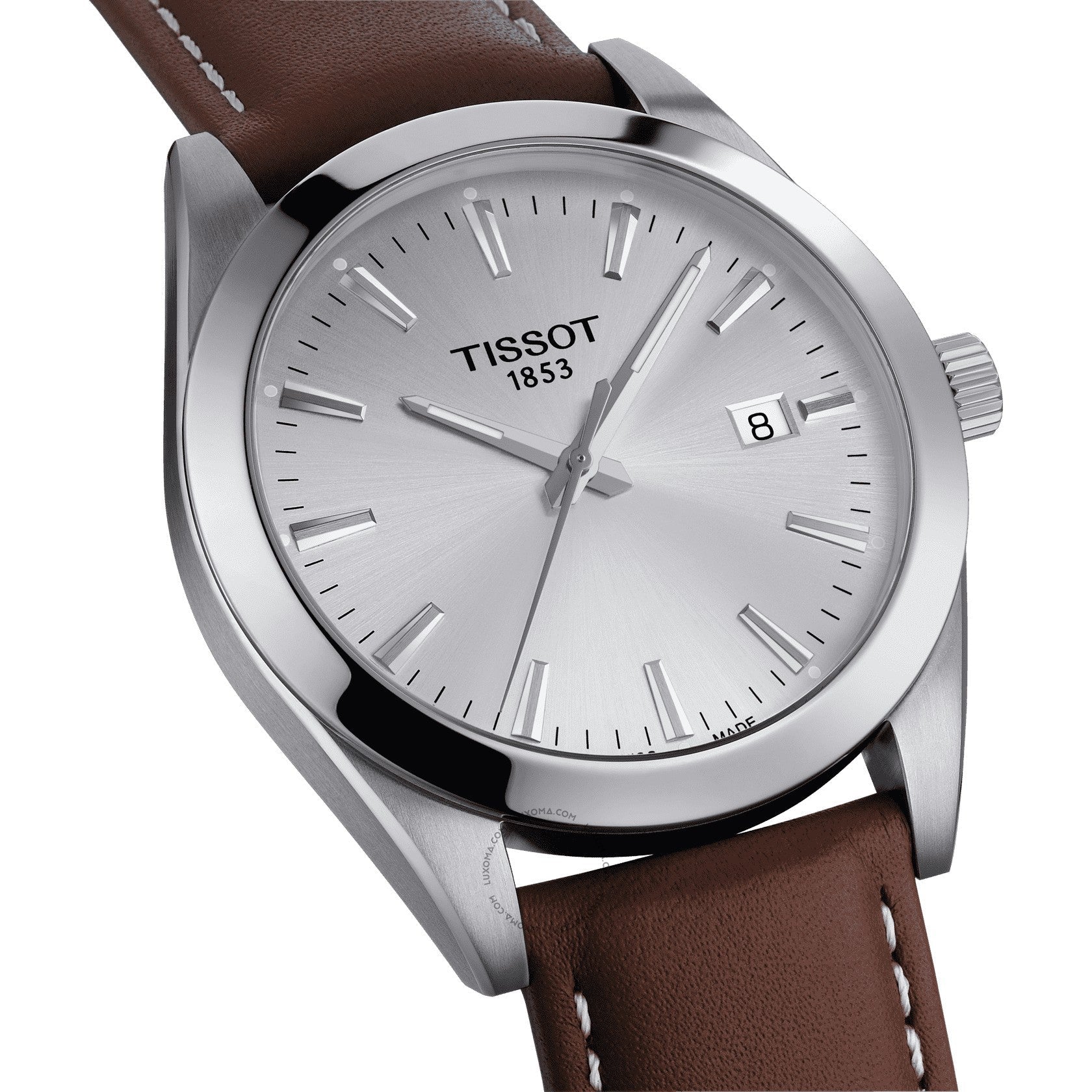 Tissot Tissot Gentleman Quartz Silver Dial Men's Watch T127.410.16.031.00