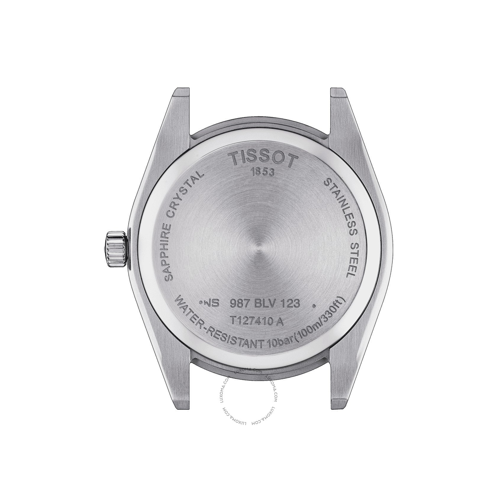 Tissot Tissot Gentleman Quartz Black Dial Men's Watch T127.410.16.051.00