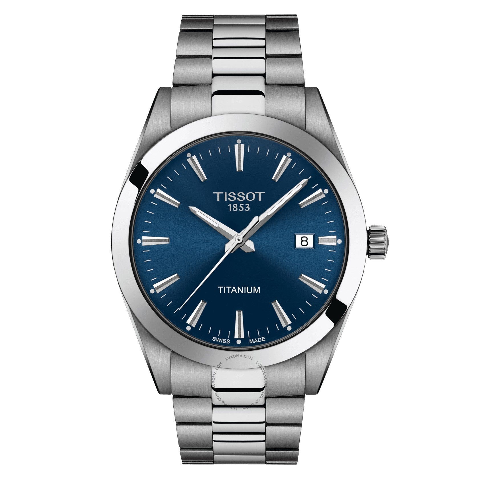 Tissot T-Classic Quartz Blue Dial Men's Watch T127.410.44.041.00