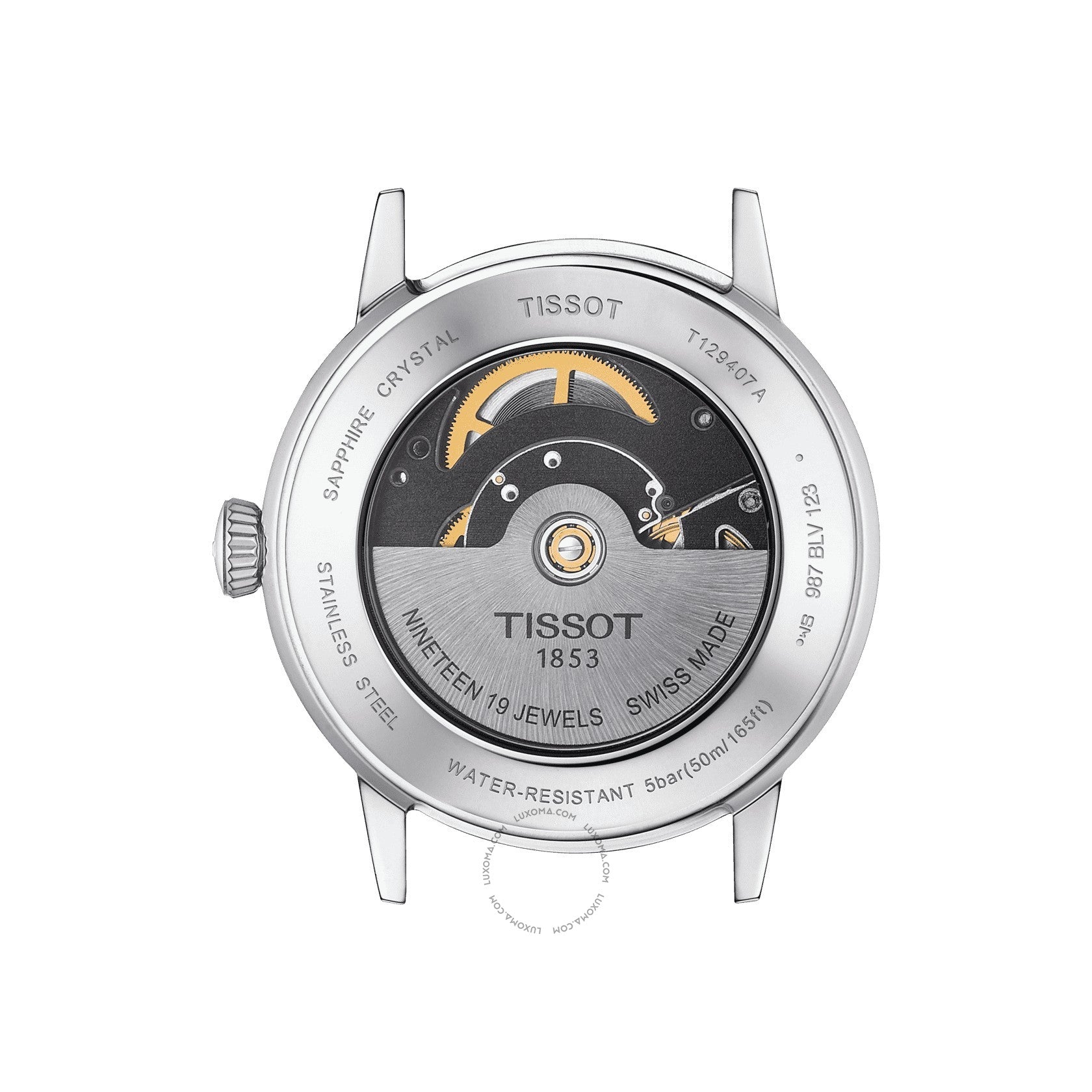 Tissot Tissot T-Classic Automatic Silver Dial Men's Watch T129.407.11.031.00