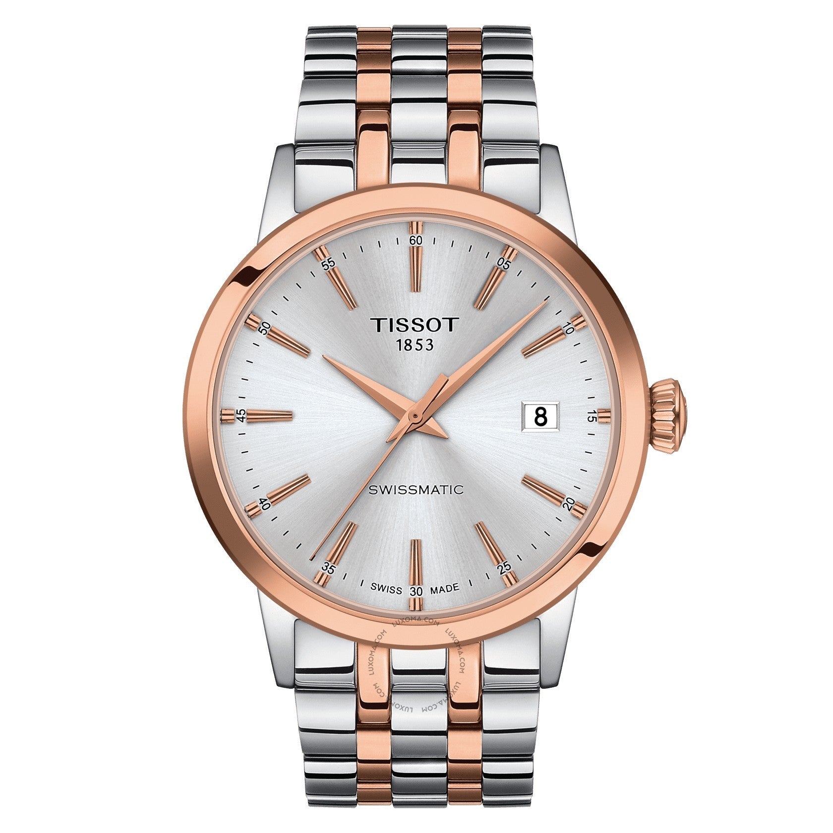 Tissot T-Classic Automatic Silver Dial Men's Watch T129.407.22.031.00