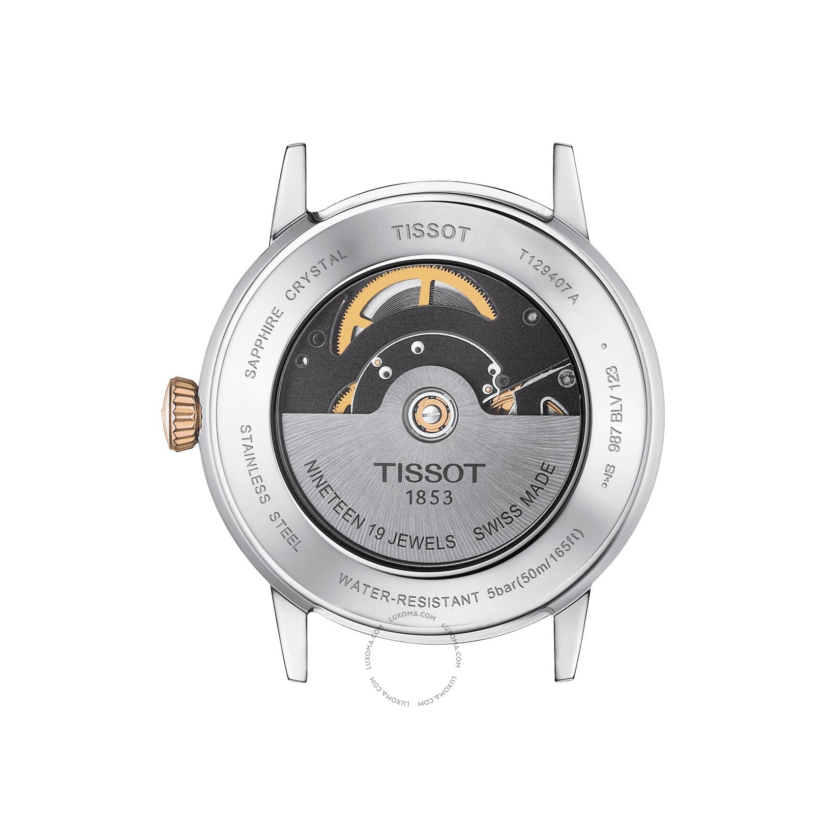 Tissot Tissot T-Classic Automatic Silver Dial Men's Watch T129.407.22.031.00