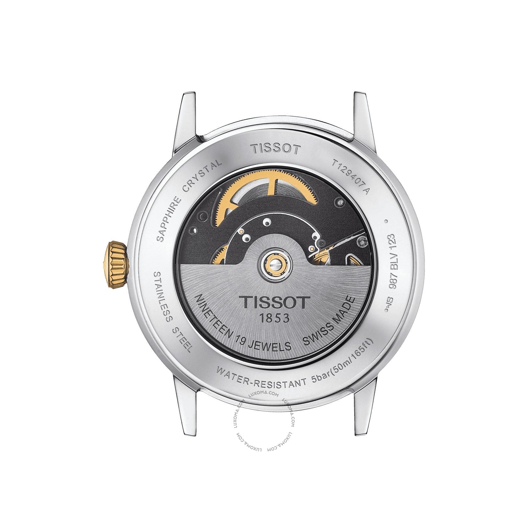 Tissot Tissot T-Classic Automatic Silver Dial Men's Watch T129.407.22.031.01