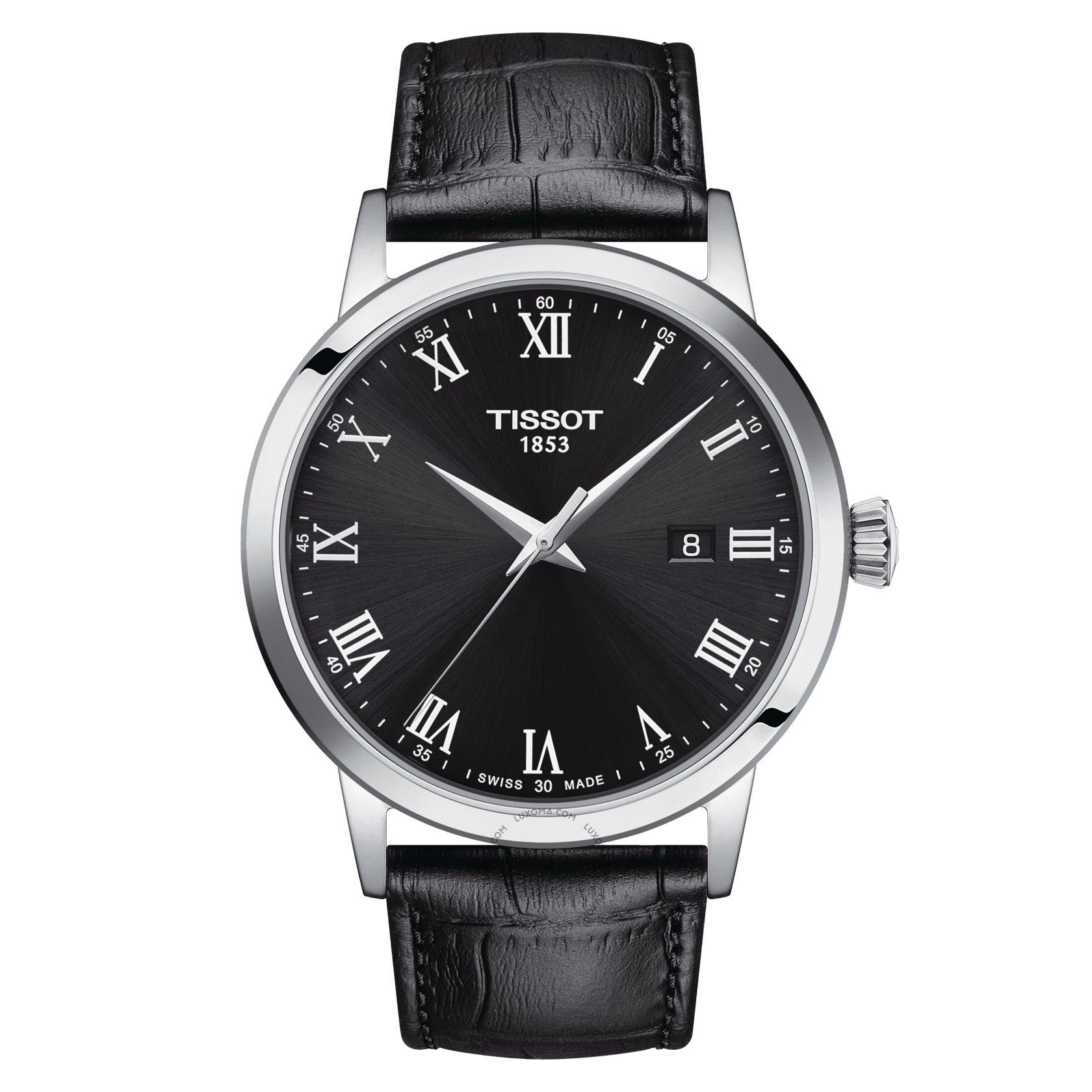 Tissot T-Classic Quartz Black Dial Men's Watch T129.410.16.053.00