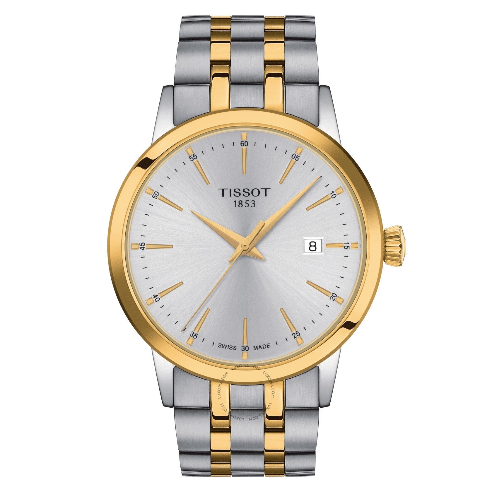 Tissot T-Classic Quartz Silver Dial Men's Watch T129.410.22.031.00