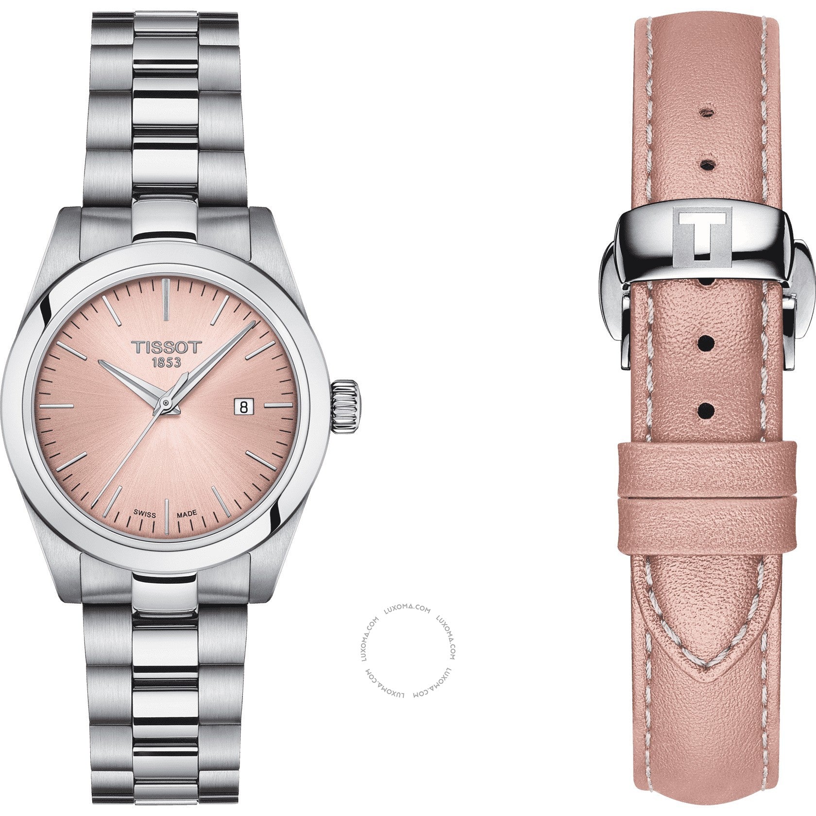 Tissot Tissot T-Classic Quartz Pink Dial Ladies Watch T132.010.11.331.00