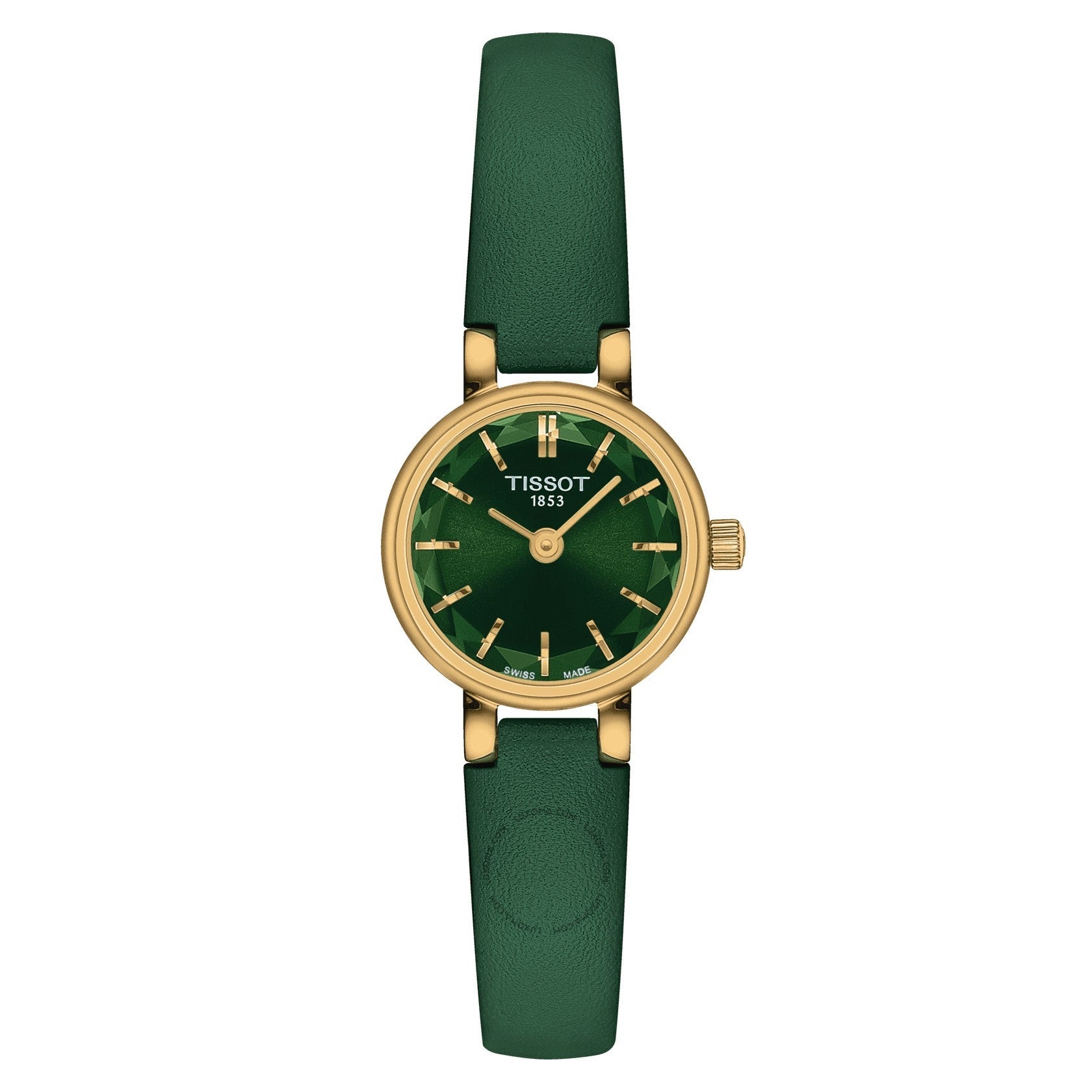 Tissot T-Lady Quartz Green Dial Ladies Watch T140.009.36.091.00