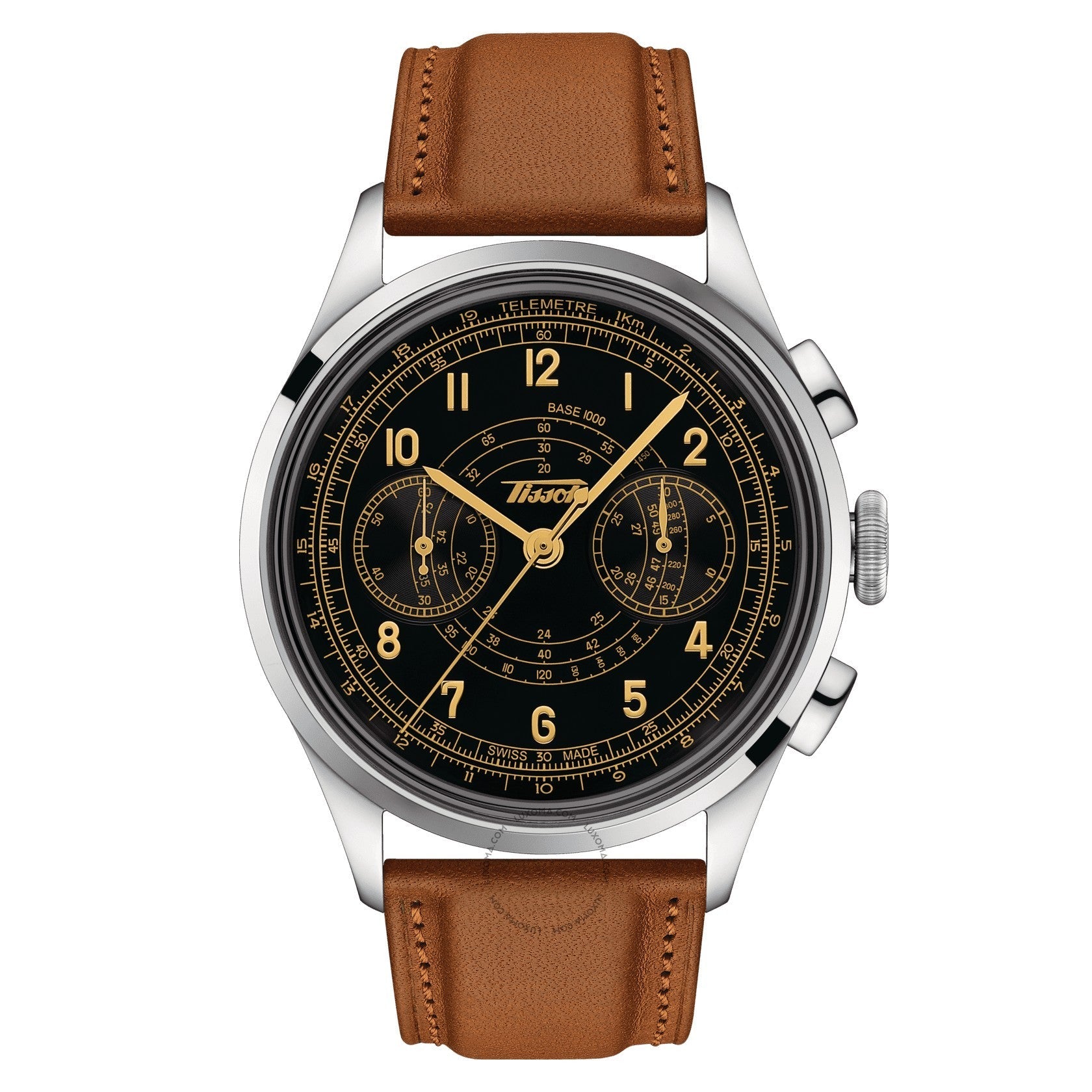 Tissot Heritage Chronograph Black Dial Men's Watch T142.462.16.052.00