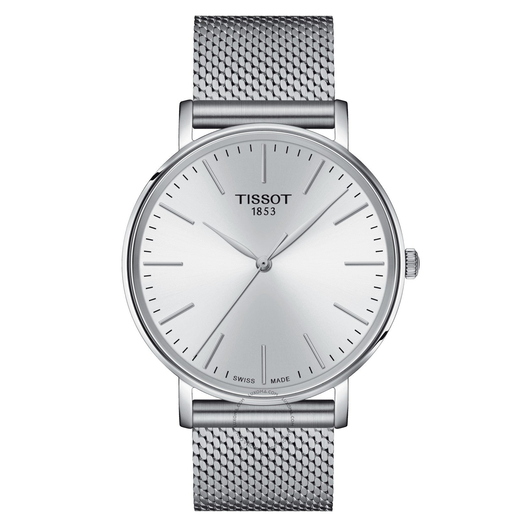 Tissot T-Classic Quartz White Dial Men's Watch T143.410.11.011.00