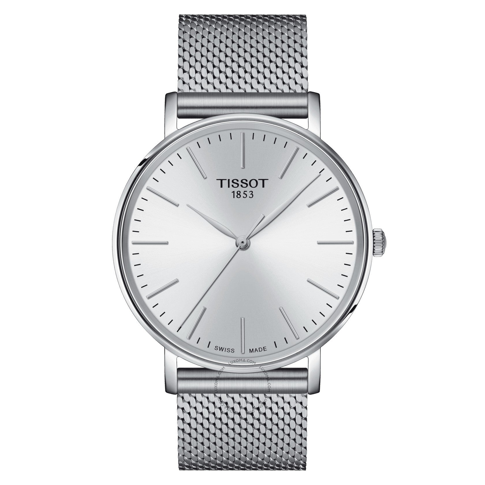 Tissot T-Classic Quartz White Dial Men's Watch T143.410.11.011.00