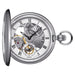 Tissot Bridgeport Mechanical Silver Skeleton Dial Unisex Pocket Watch T859.405.19.273.00