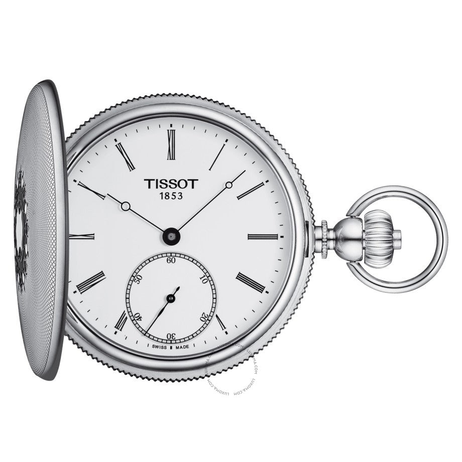 Tissot T-Pocket Mechanical White Dial Men's Watch T867.405.19.013.00