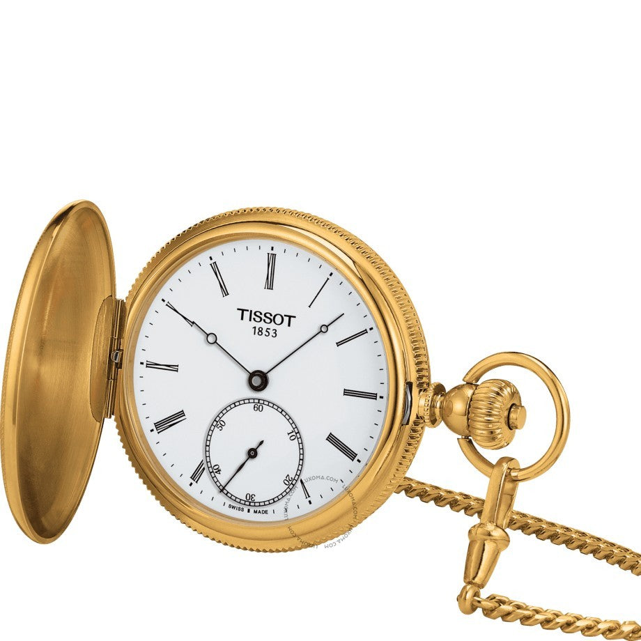 Tissot Tissot T-Pocket Mechanical White Dial Men's Watch T867.405.39.013.00